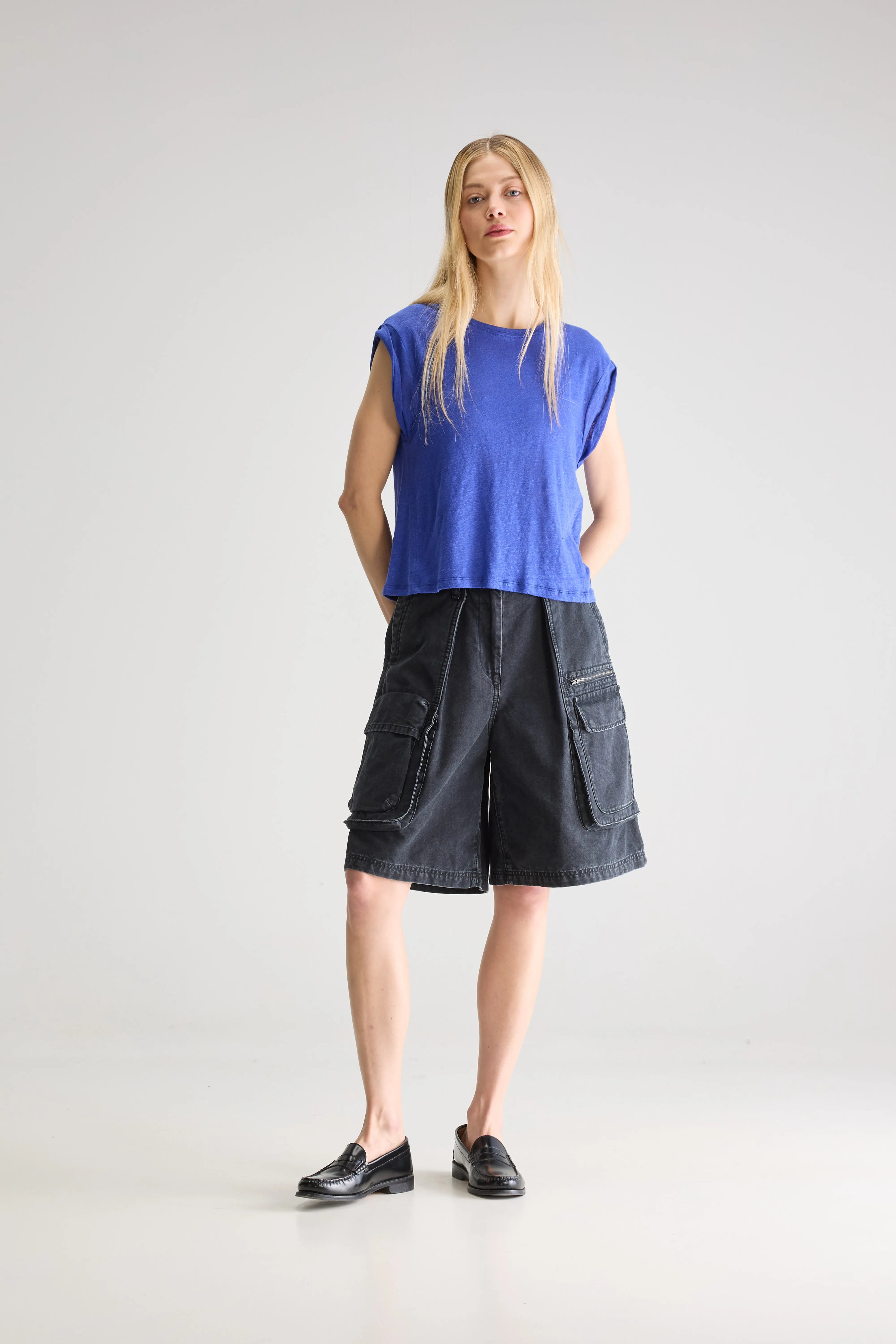 T-shirt Col Rond Vlyn - Blueworker Pour Femme | Bellerose