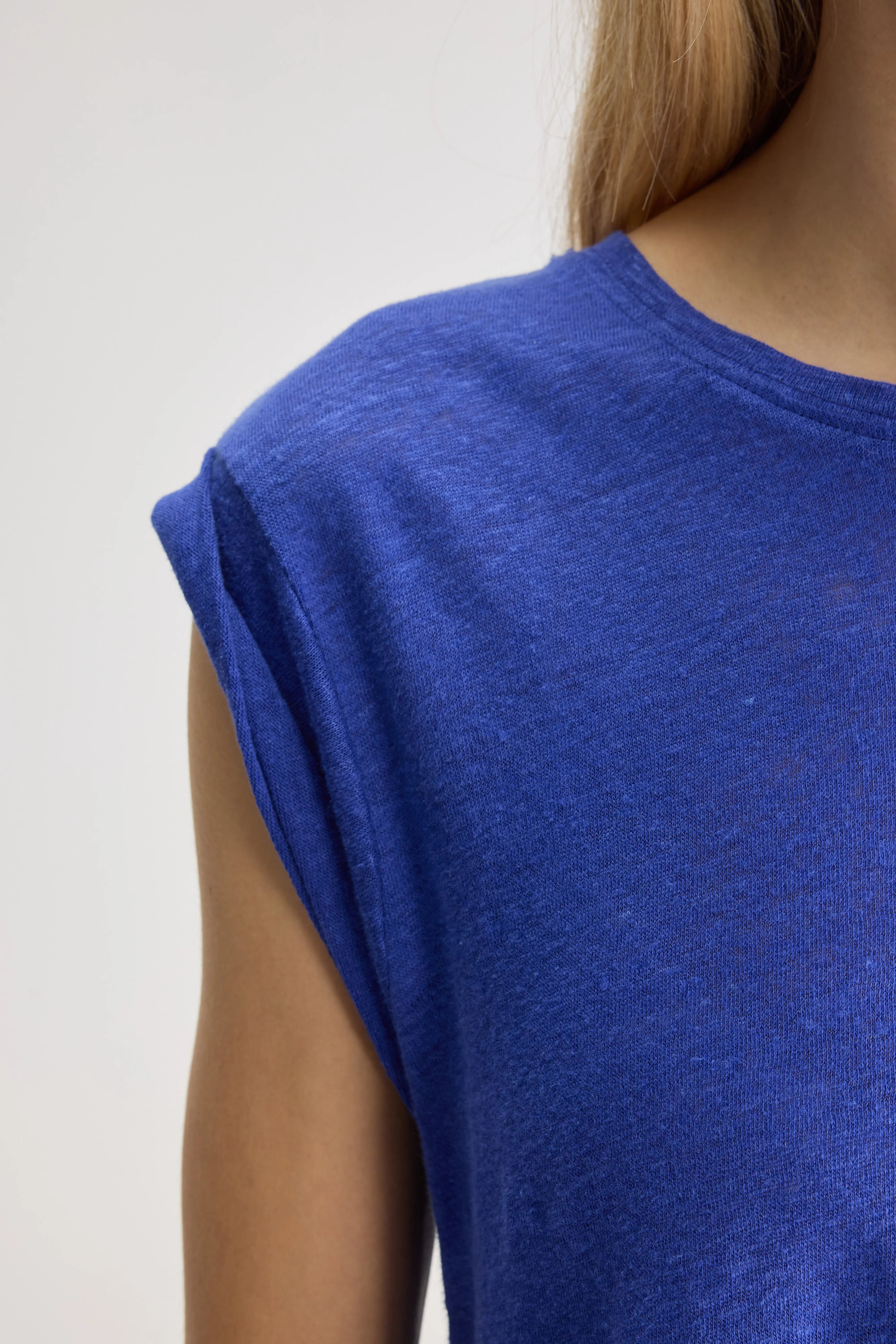 T-shirt col rond Vlyn (251 / W / BLUEWORKER)