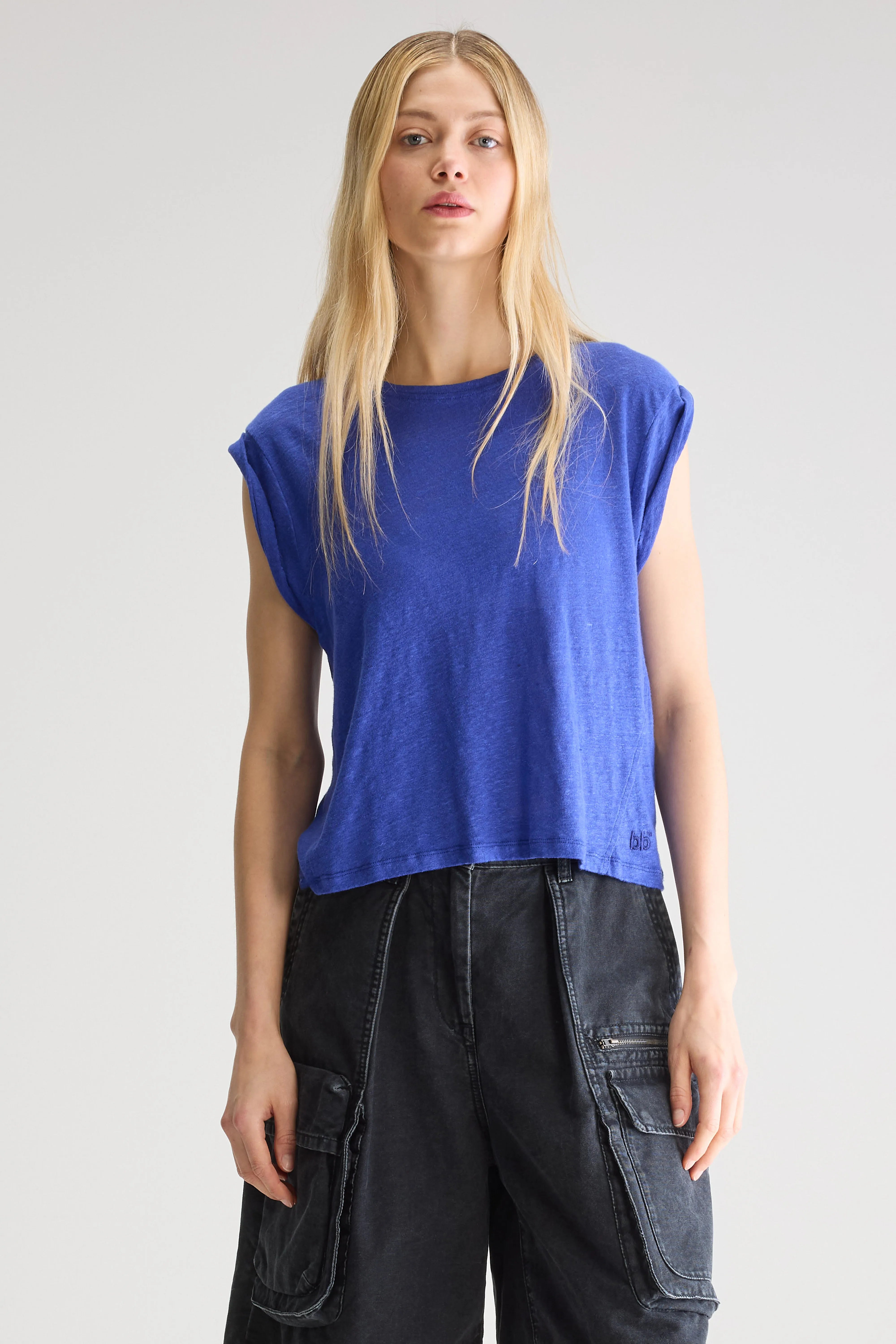 Vlyn Crewneck T-shirt - Blueworker For Women | Bellerose