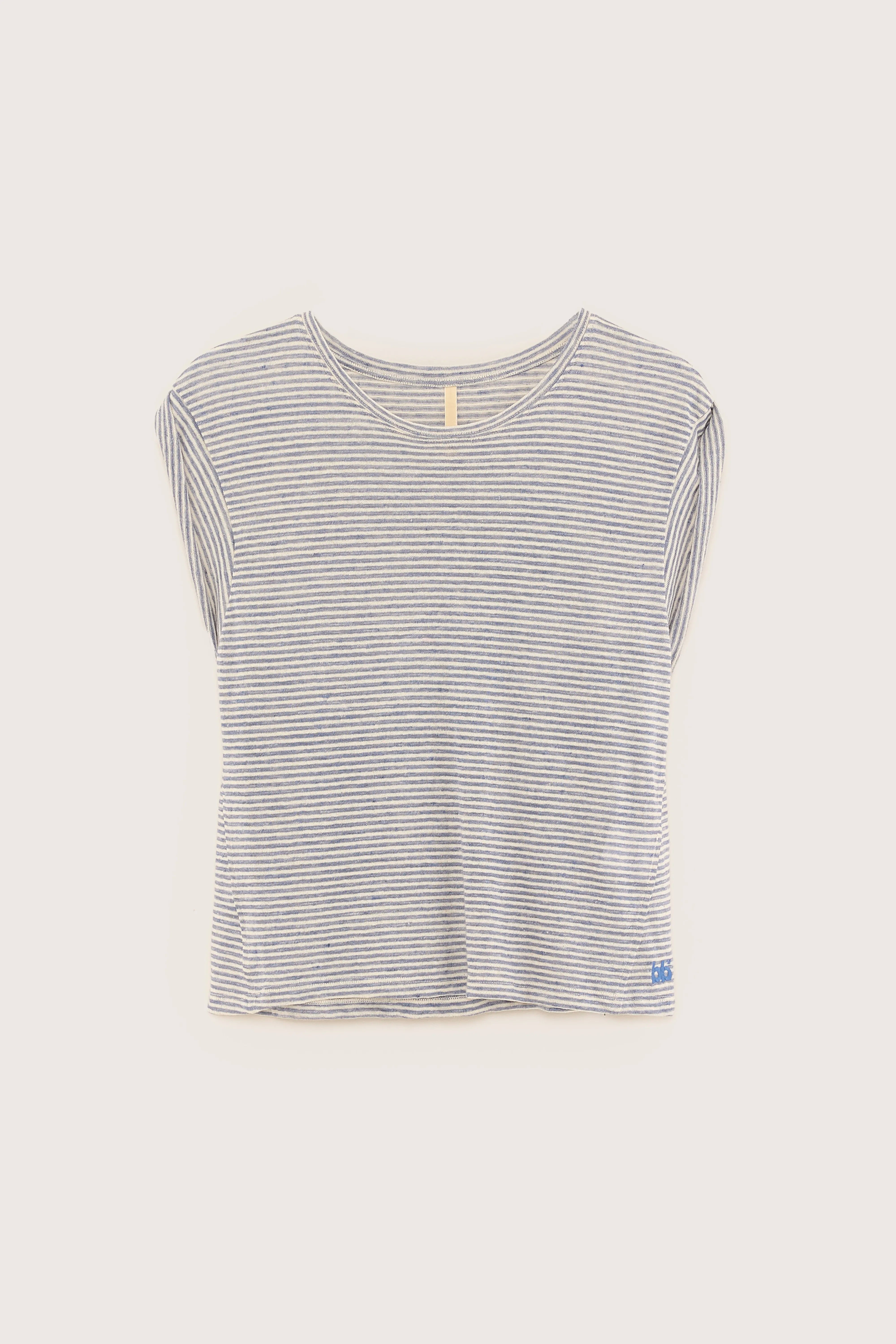 Vlyn t-shirt met ronde hals (251 / W / STRIPE D)