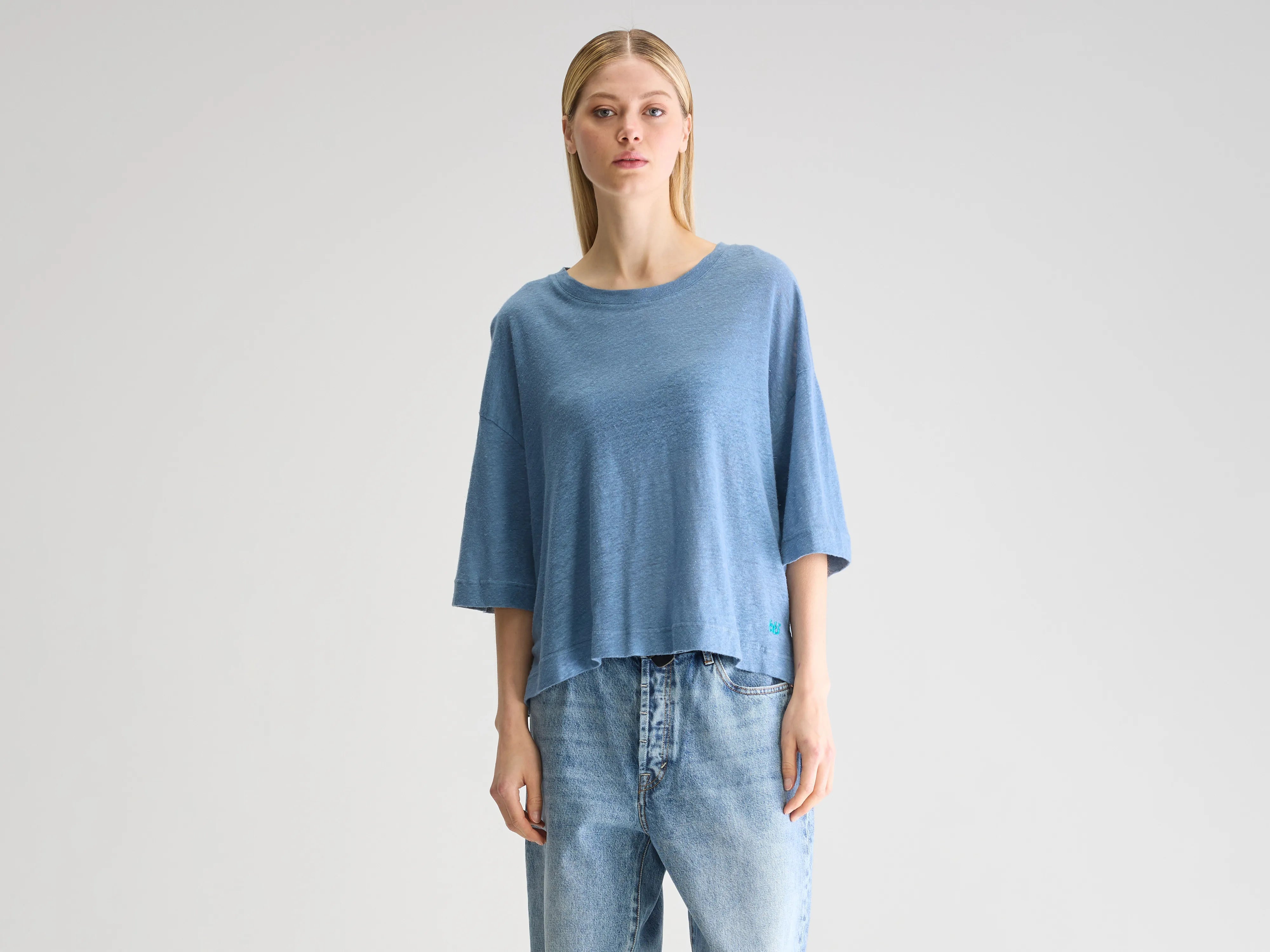 Vydel short-sleeve t-shirt (251 / W / DENIM)