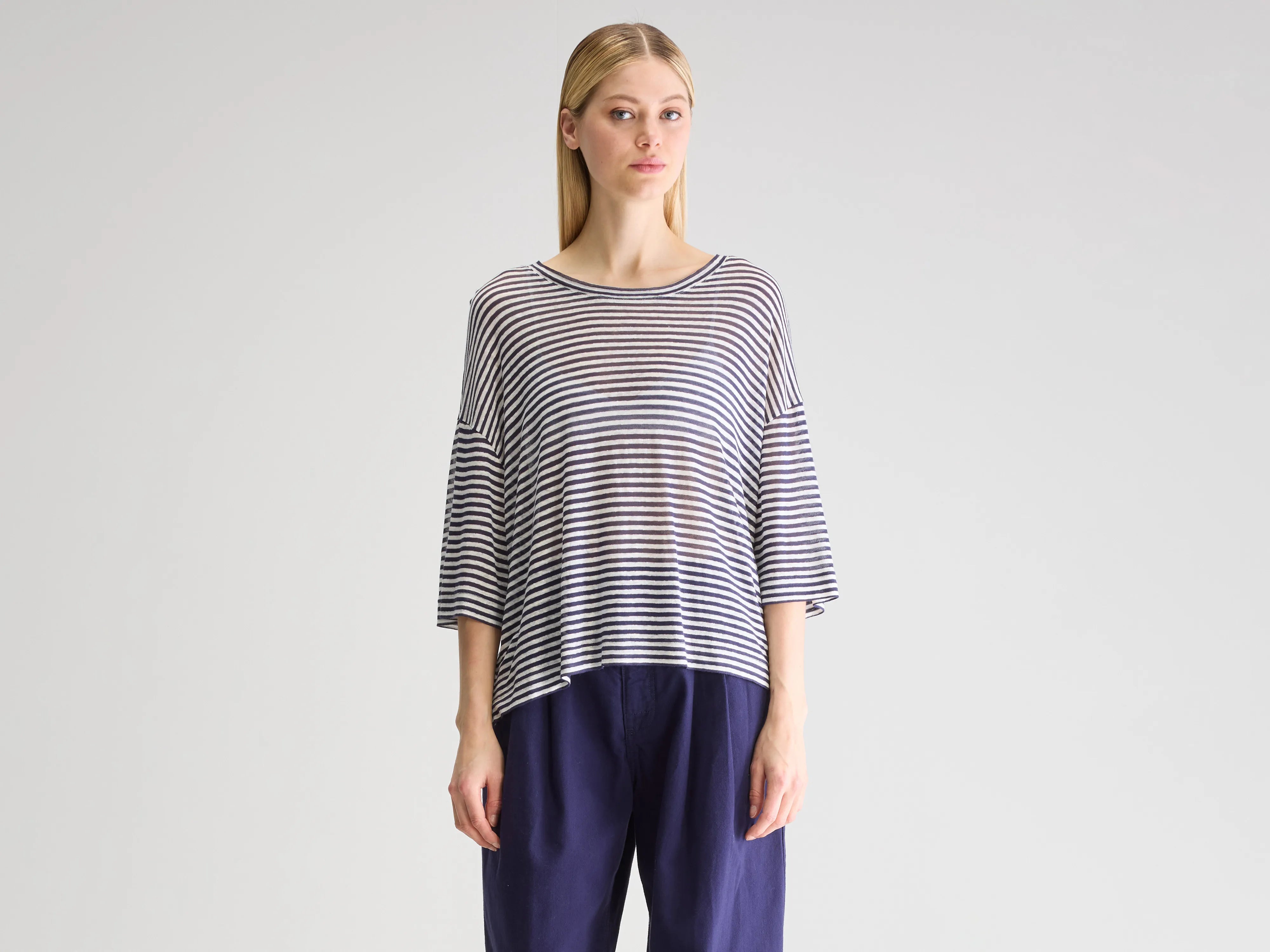 Vydel t-shirt met korte mouwen (251 / W / STRIPE A)