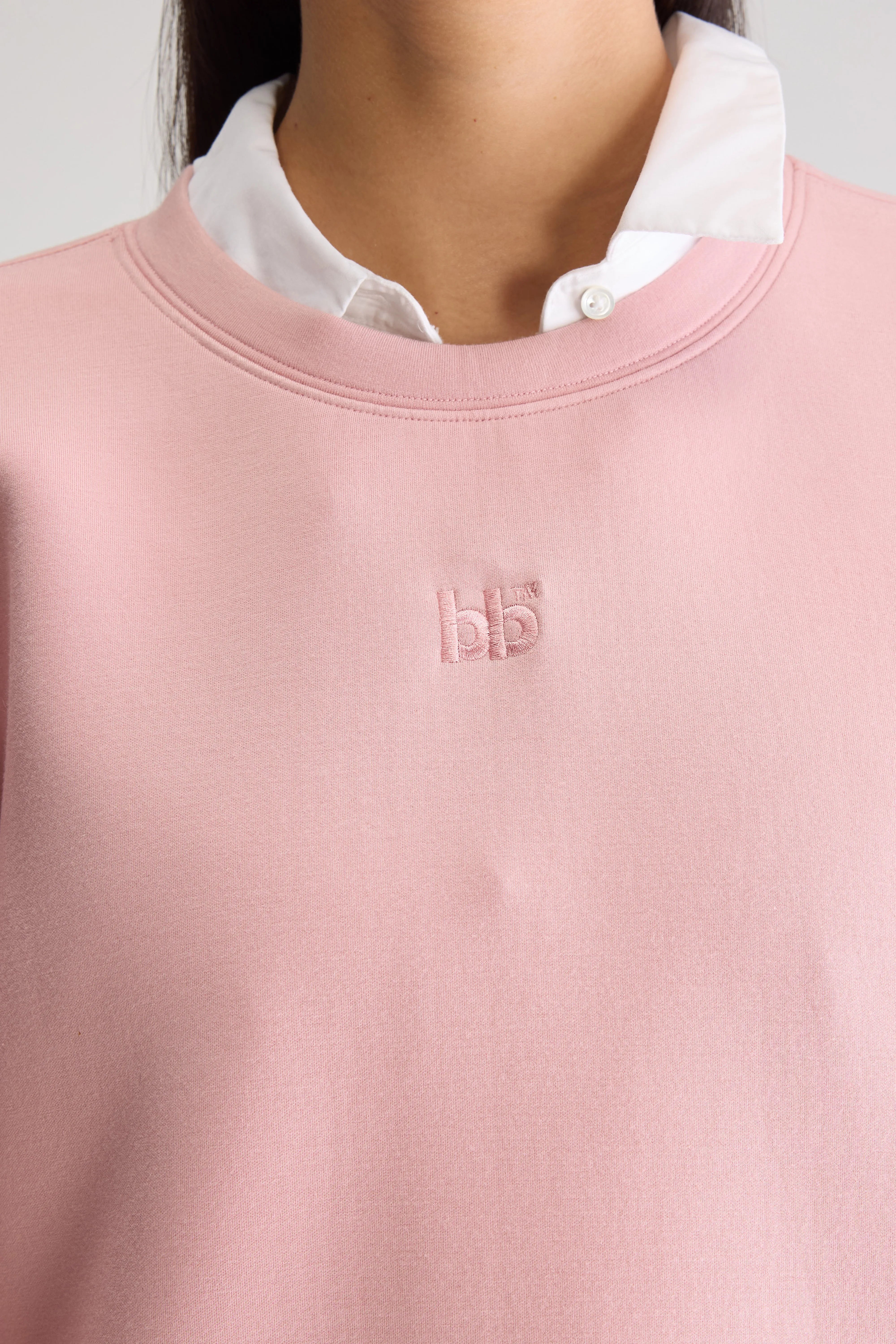 Sweatshirt Col Rond Trig - Cheeks Pour Femme | Bellerose