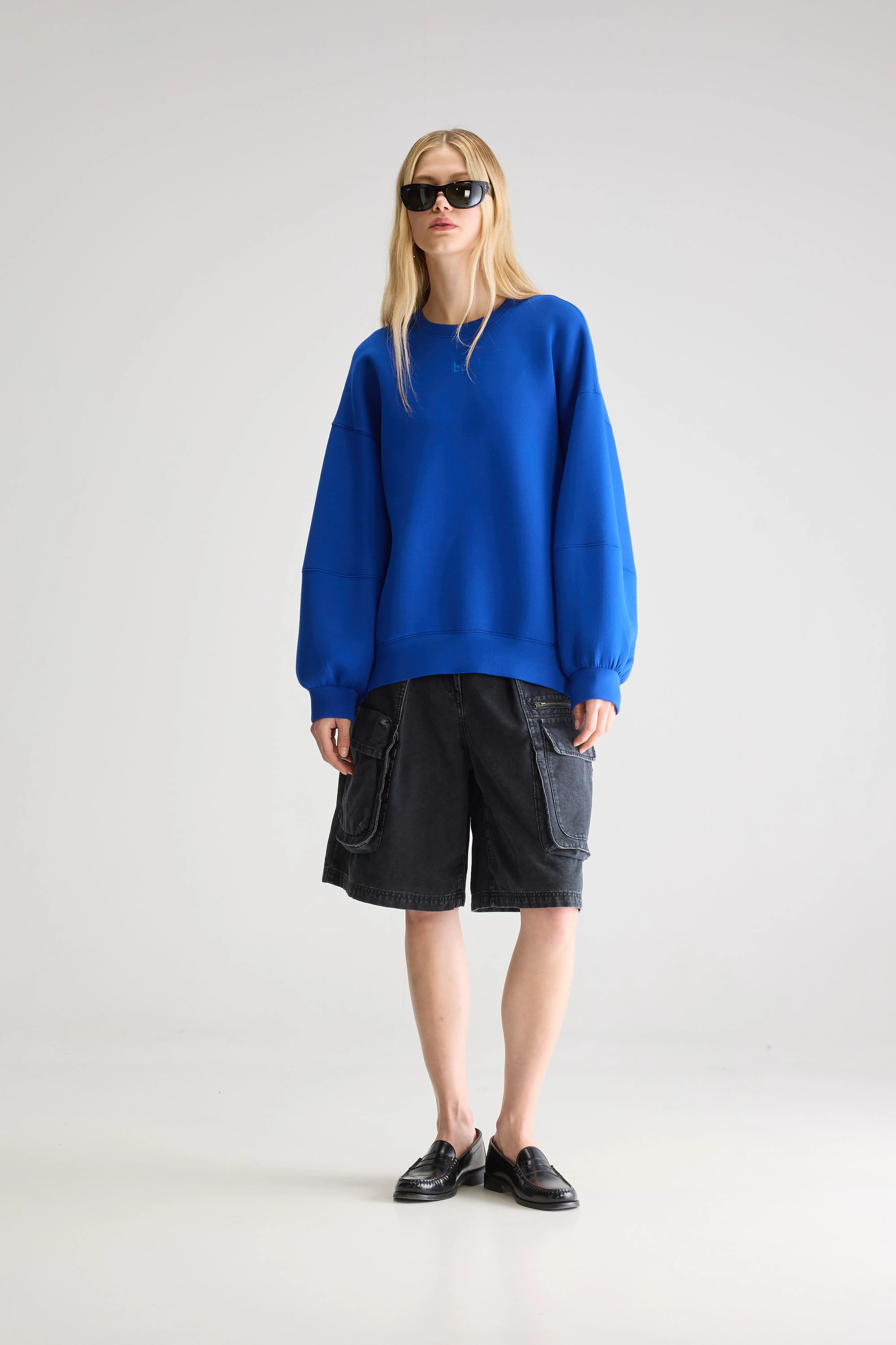 Trig Sweatshirt Met Ronde Hals - Blueworker Voor Dames | Bellerose