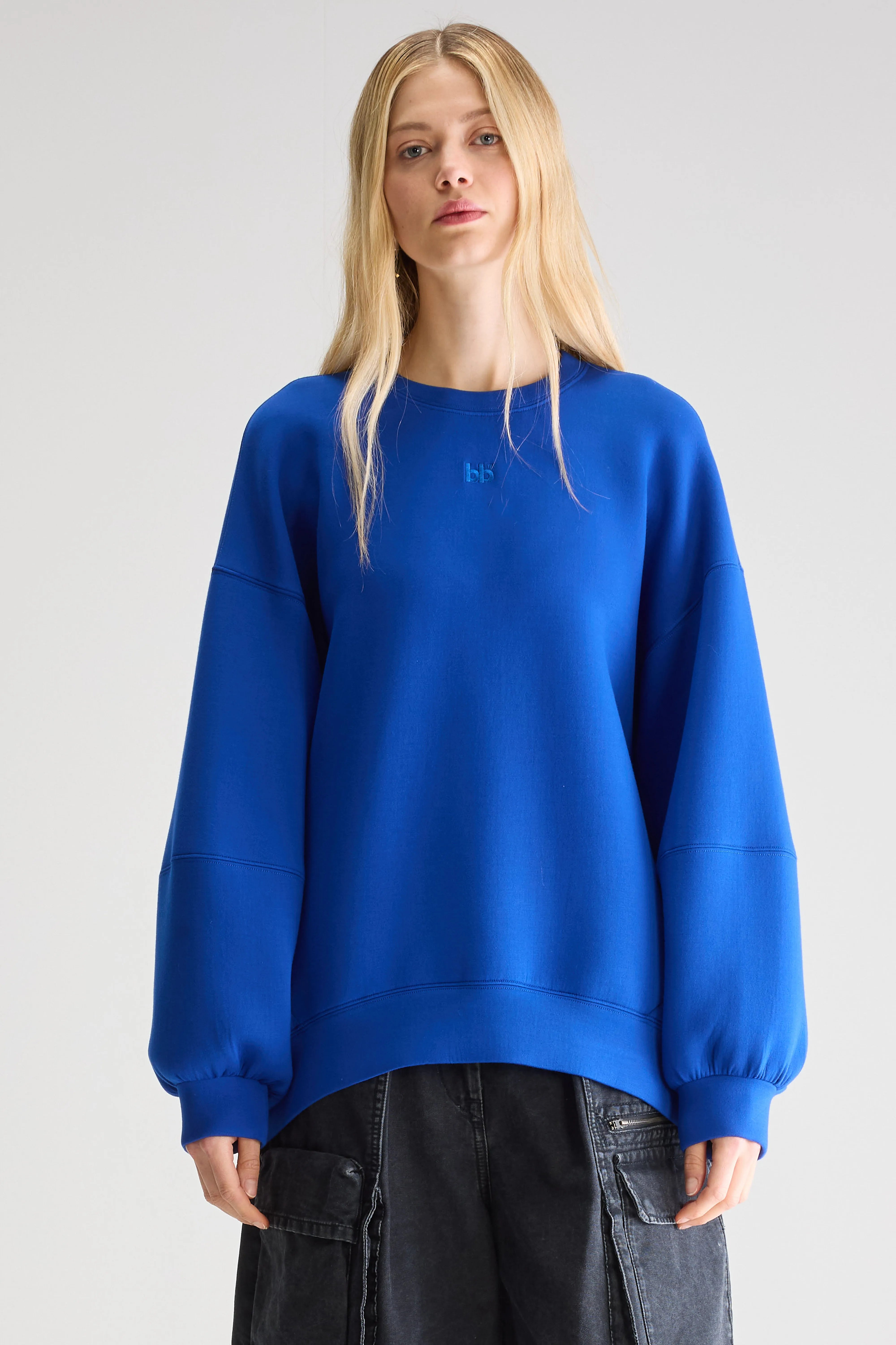 Trig Sweatshirt Met Ronde Hals - Blueworker Voor Dames | Bellerose