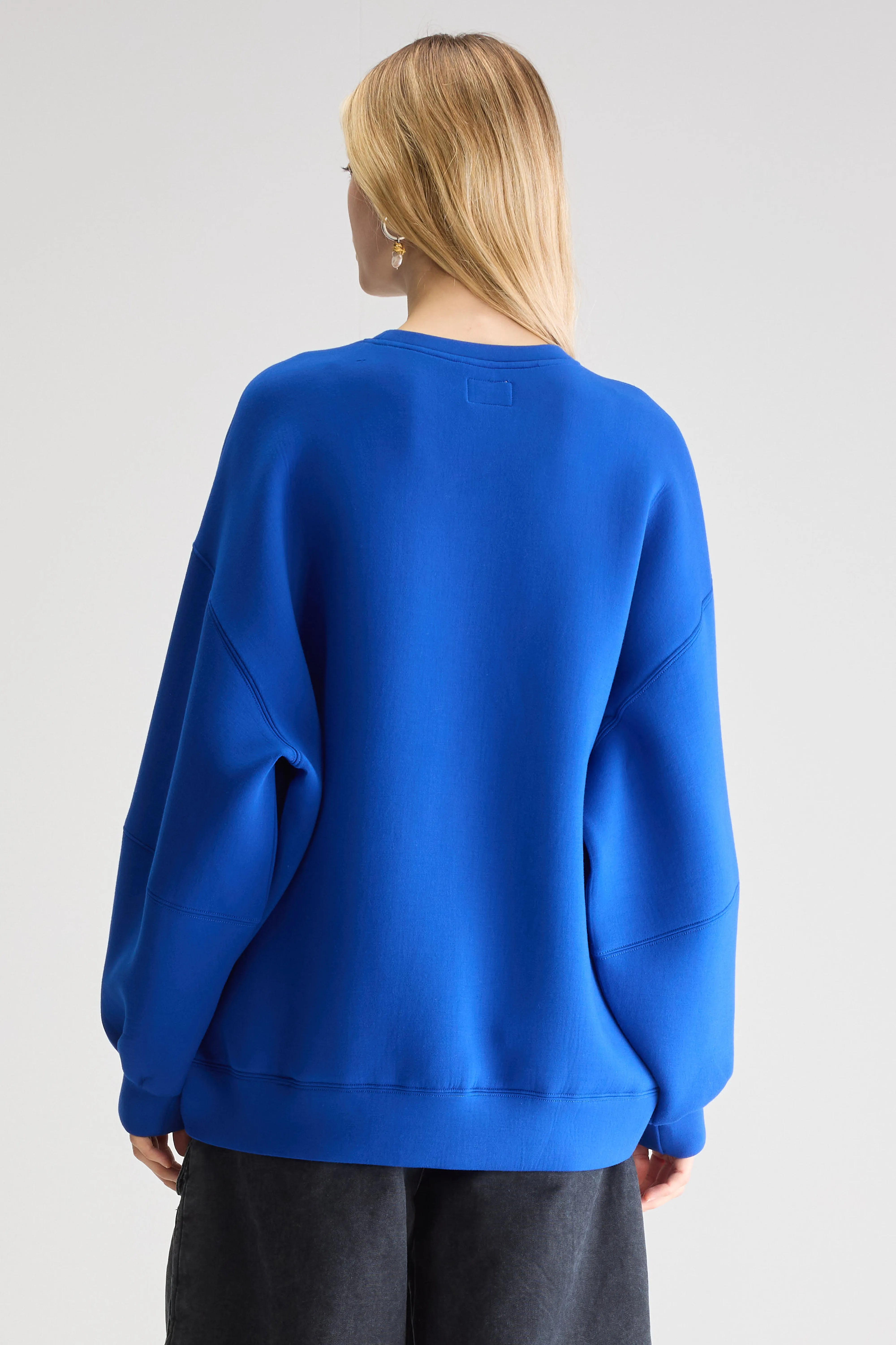 Trig Sweatshirt Met Ronde Hals - Blueworker Voor Dames | Bellerose