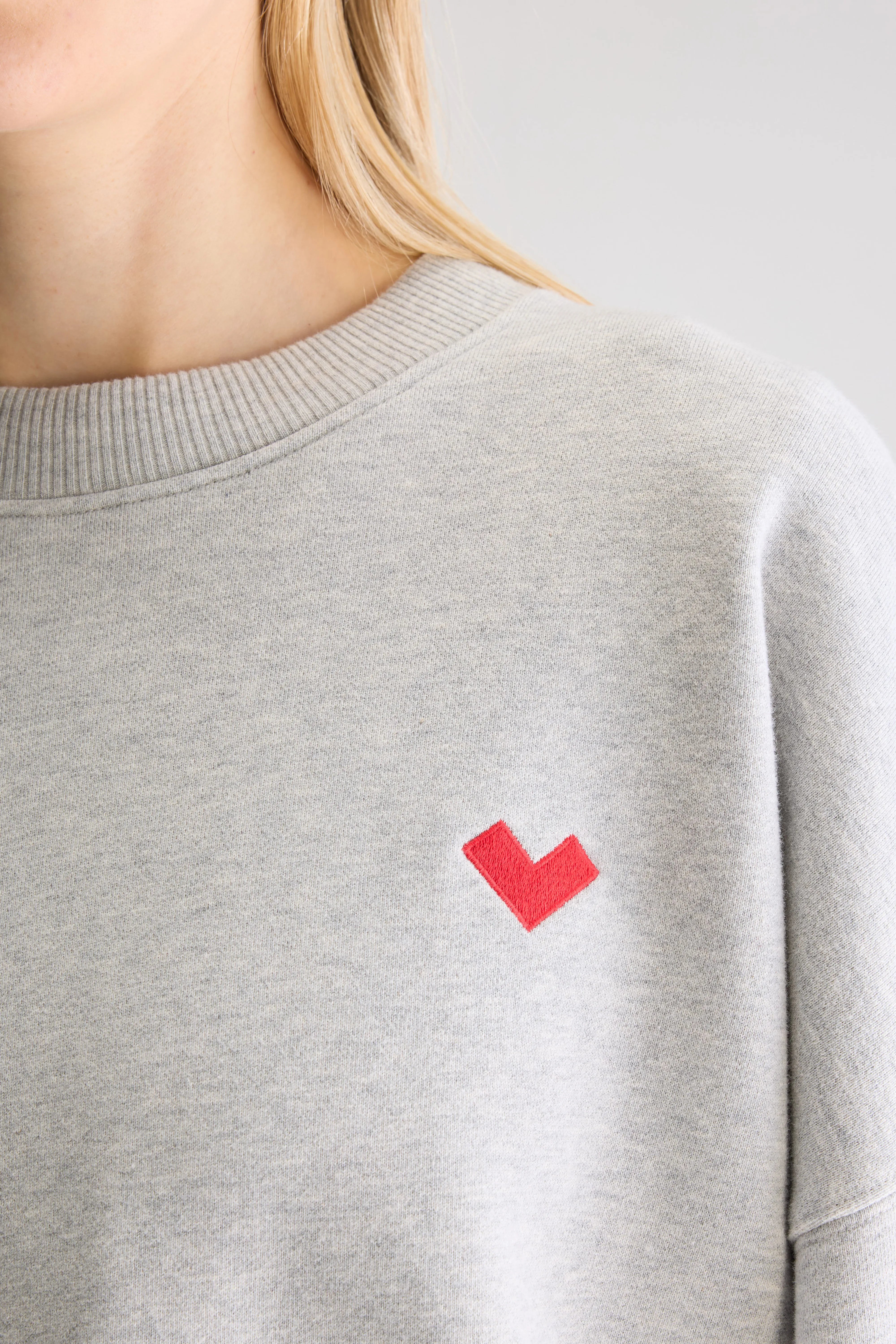 Slenni Crewneck Sweatshirt - H. grey For Women | Bellerose