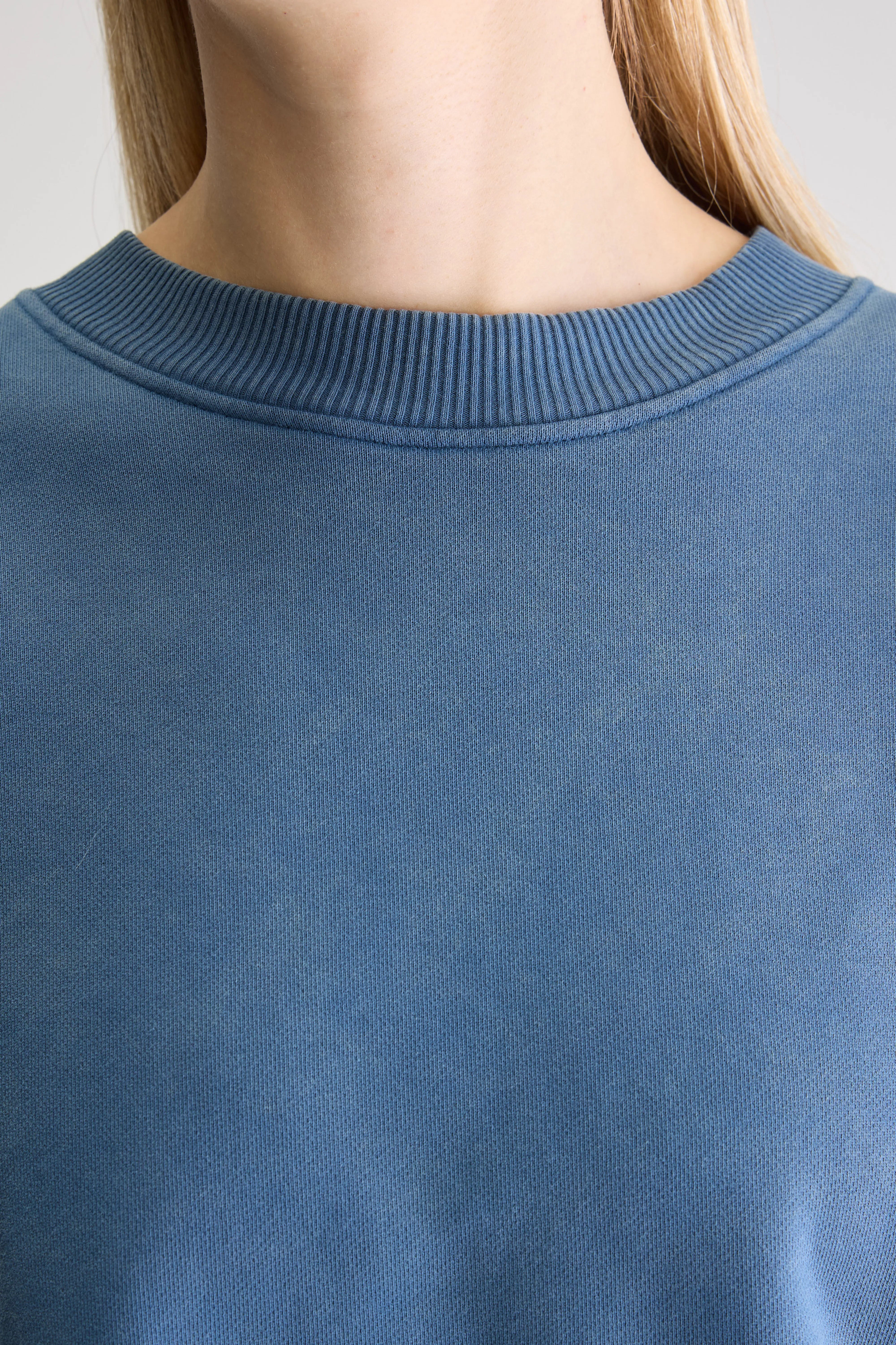 Slenni Crewneck Sweatshirt - Blue jeans For Women | Bellerose