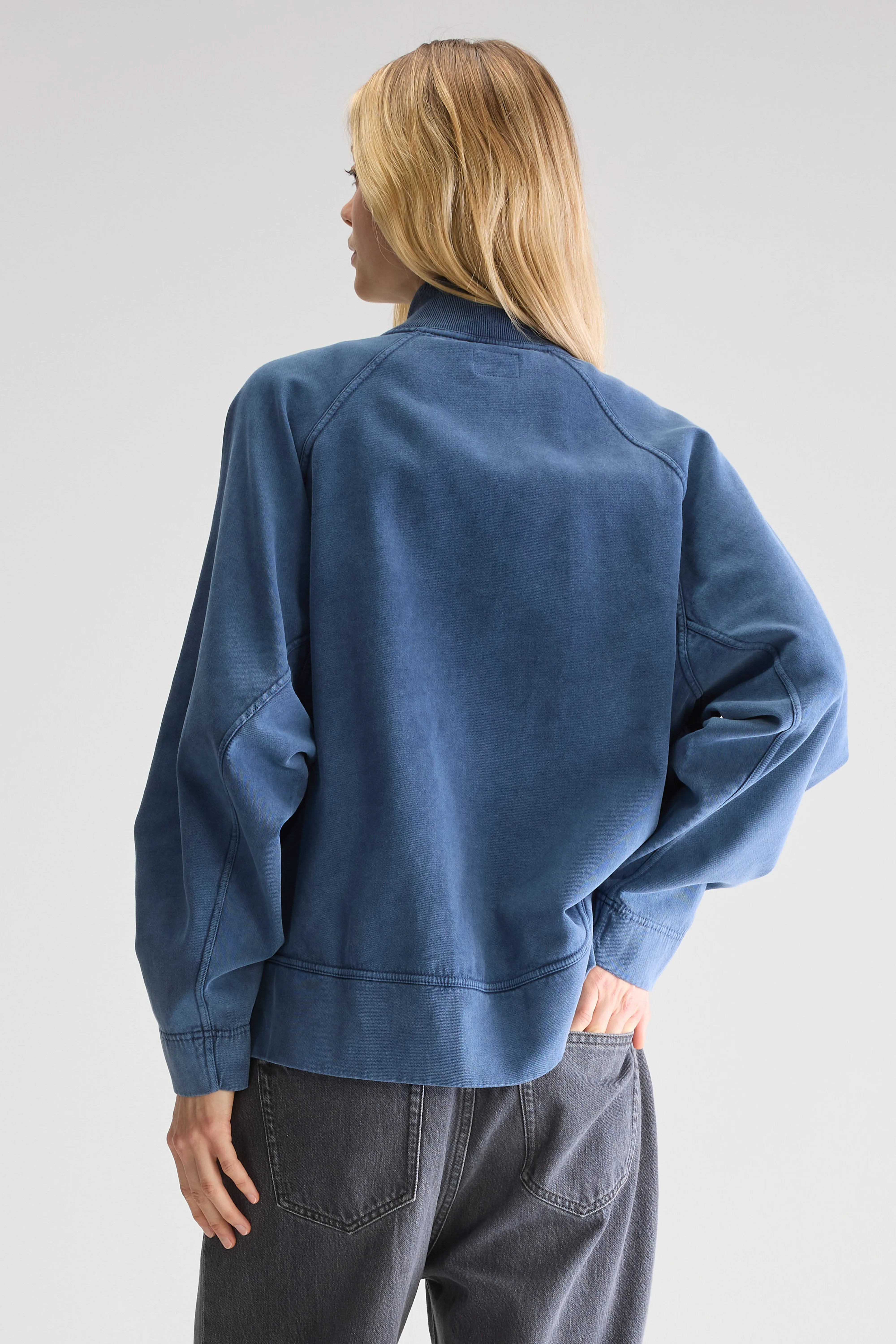 Sweatshirt Zippé Fanty - Ink Pour Femme | Bellerose