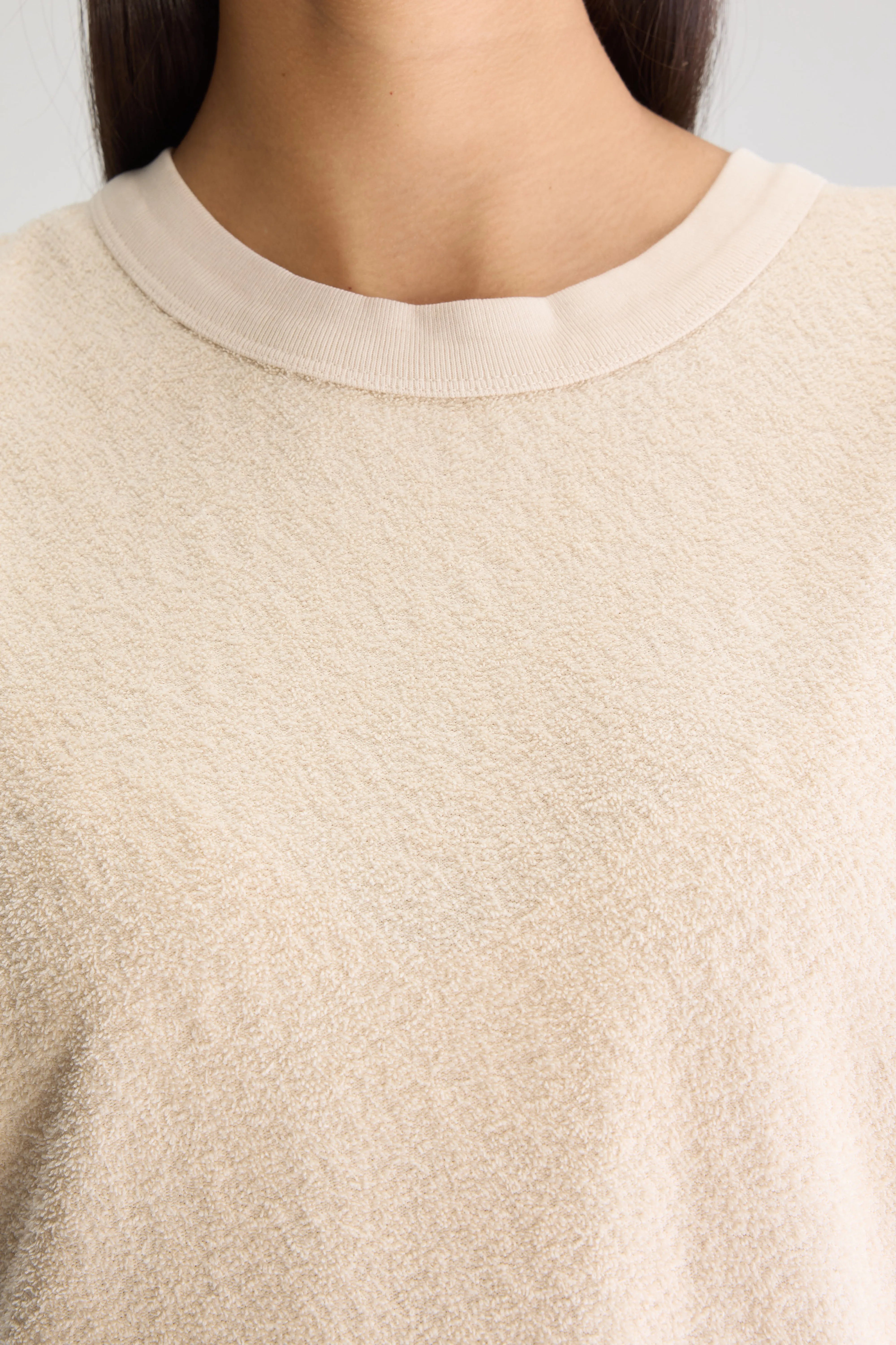 Mattias Crewneck T-shirt - Shell For Women | Bellerose