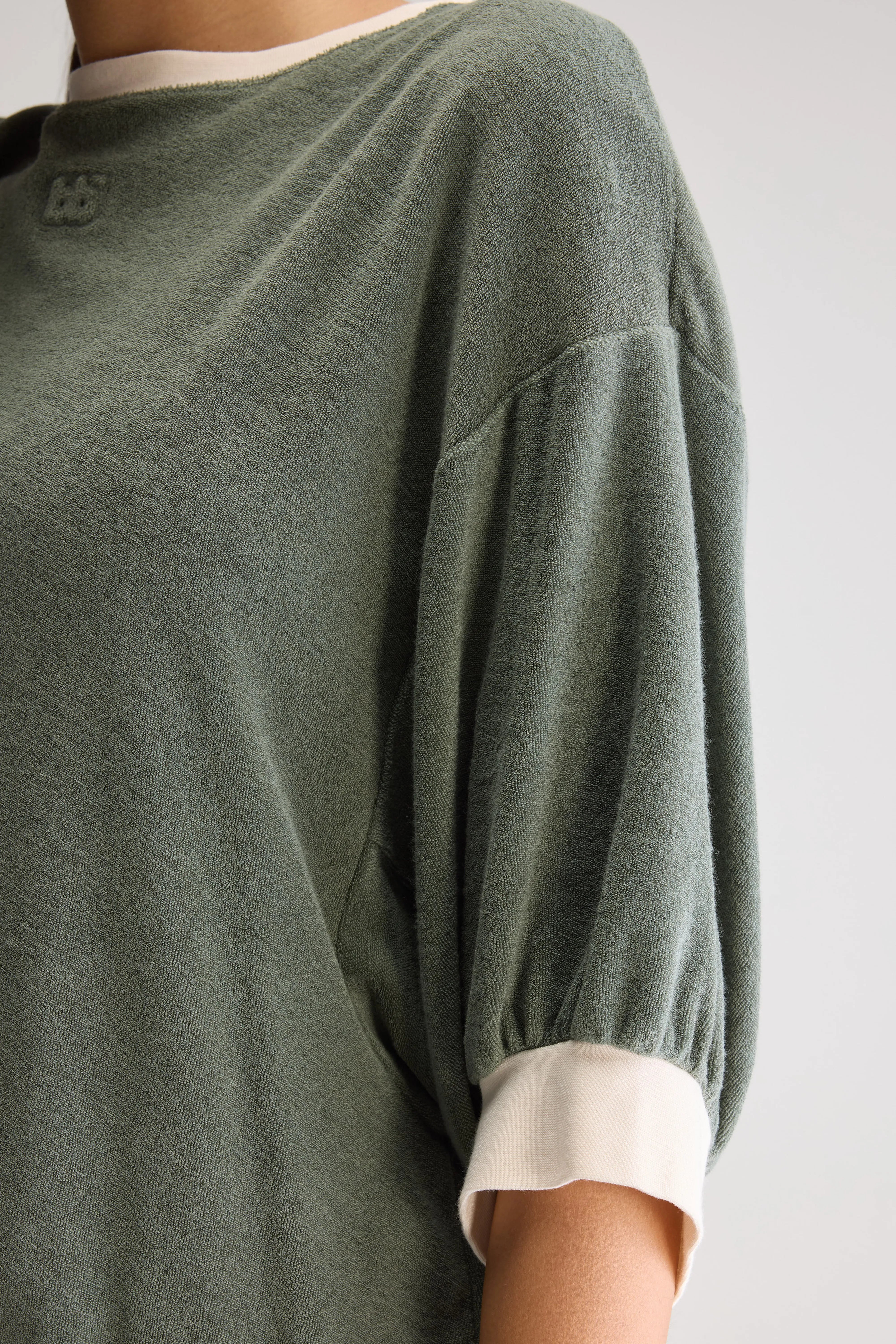 Frisby relaxed sweatshirt (251 / W / DUSTY OLIVE)