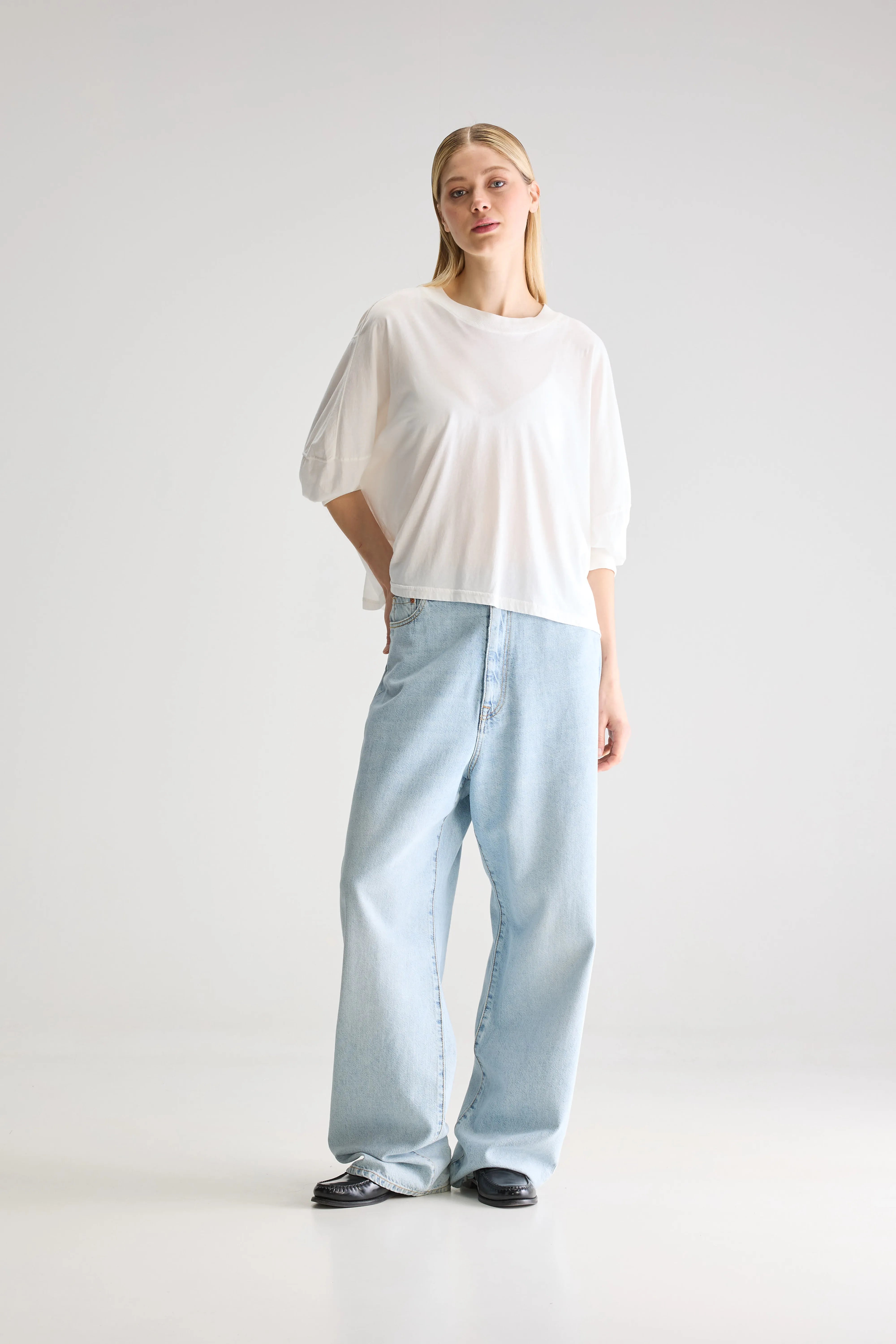 Valvo Short-sleeve T-shirt - Vintage white For Women | Bellerose