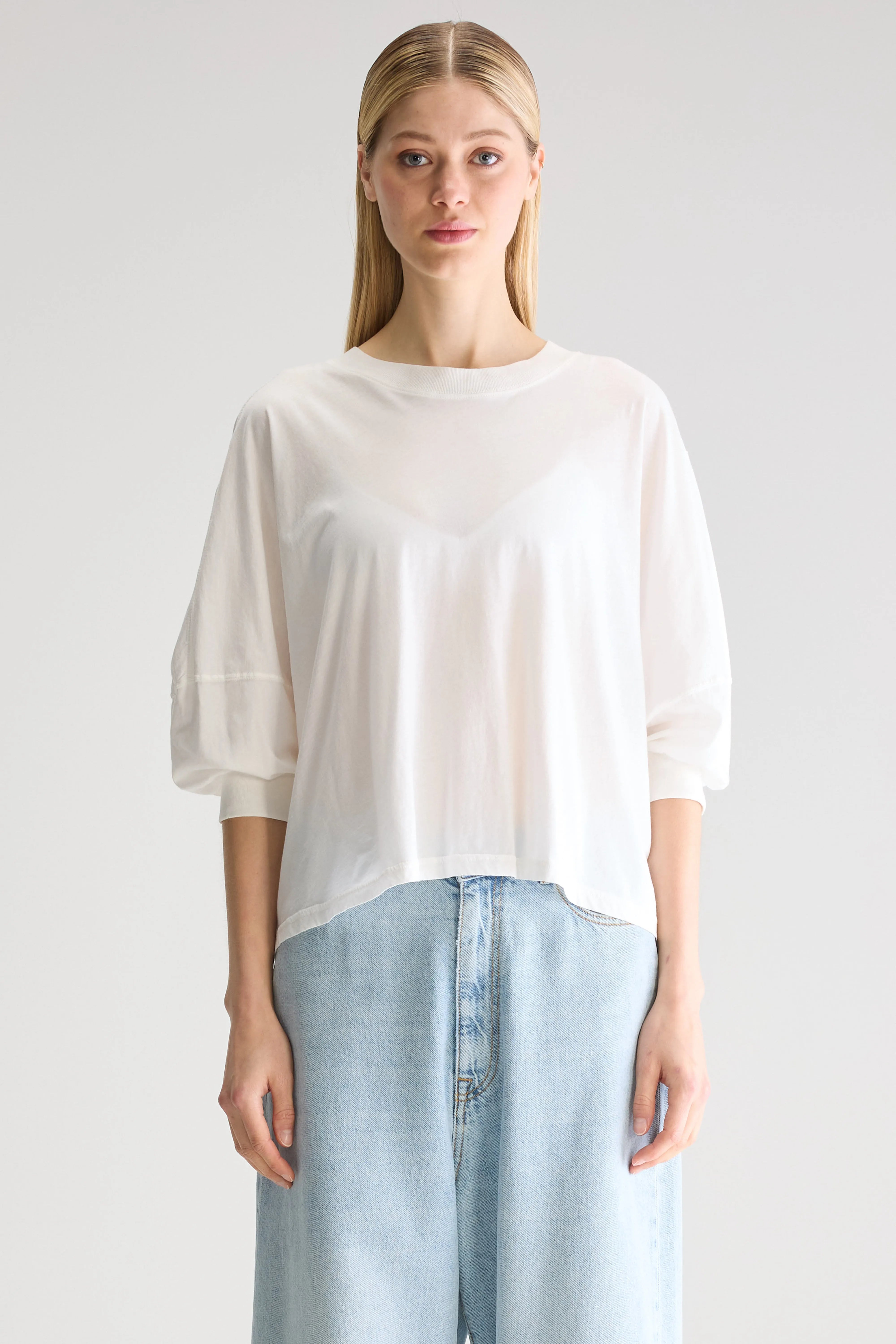 Valvo Short-sleeve T-shirt - Vintage white For Women | Bellerose
