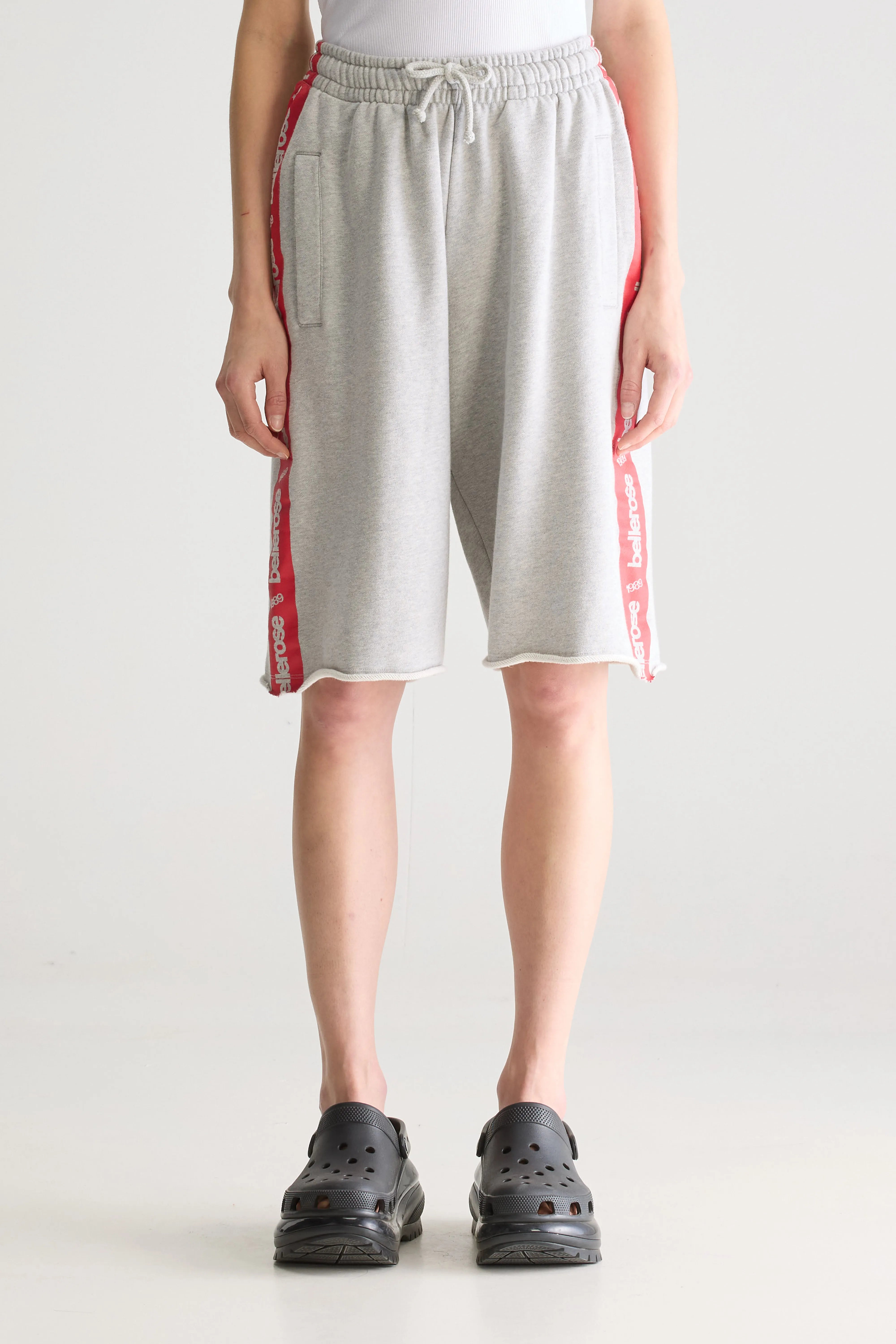 Sboy Long Sweat Shorts - H. grey For Women | Bellerose