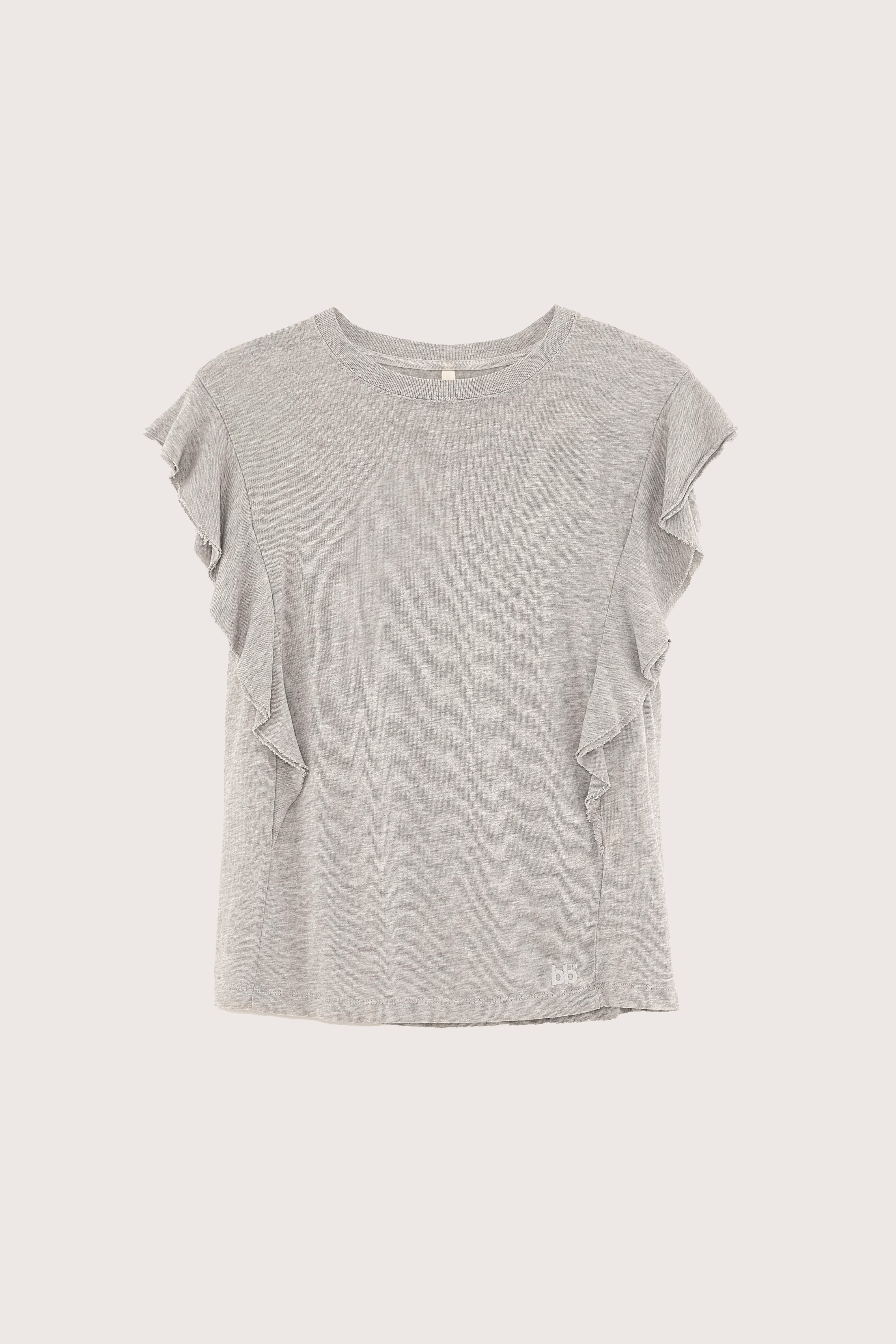 Frum t-shirt met ronde hals (251 / W / H. GREY)