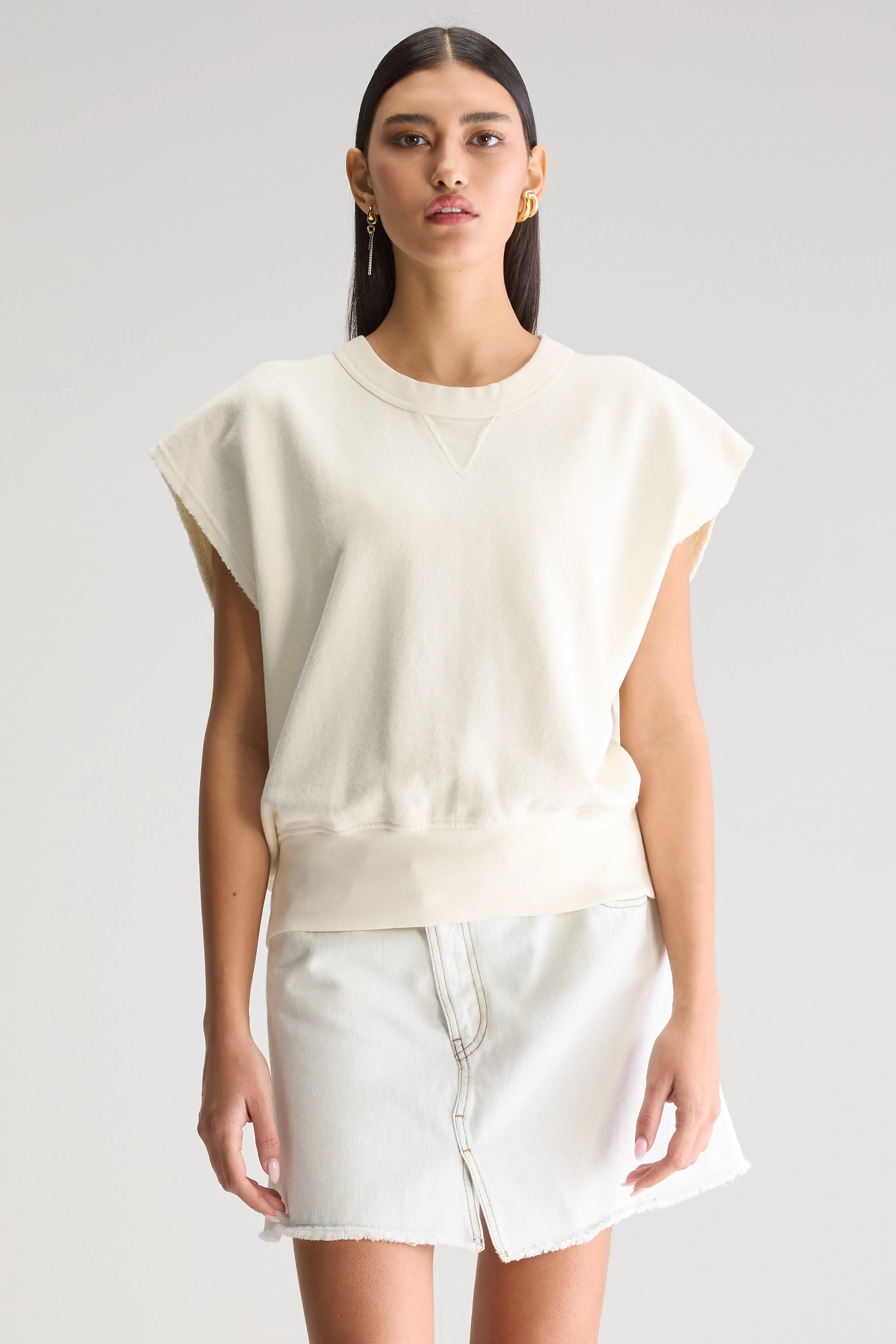 Vytom Sleeveless Sweatshirt - Whisper For Women | Bellerose