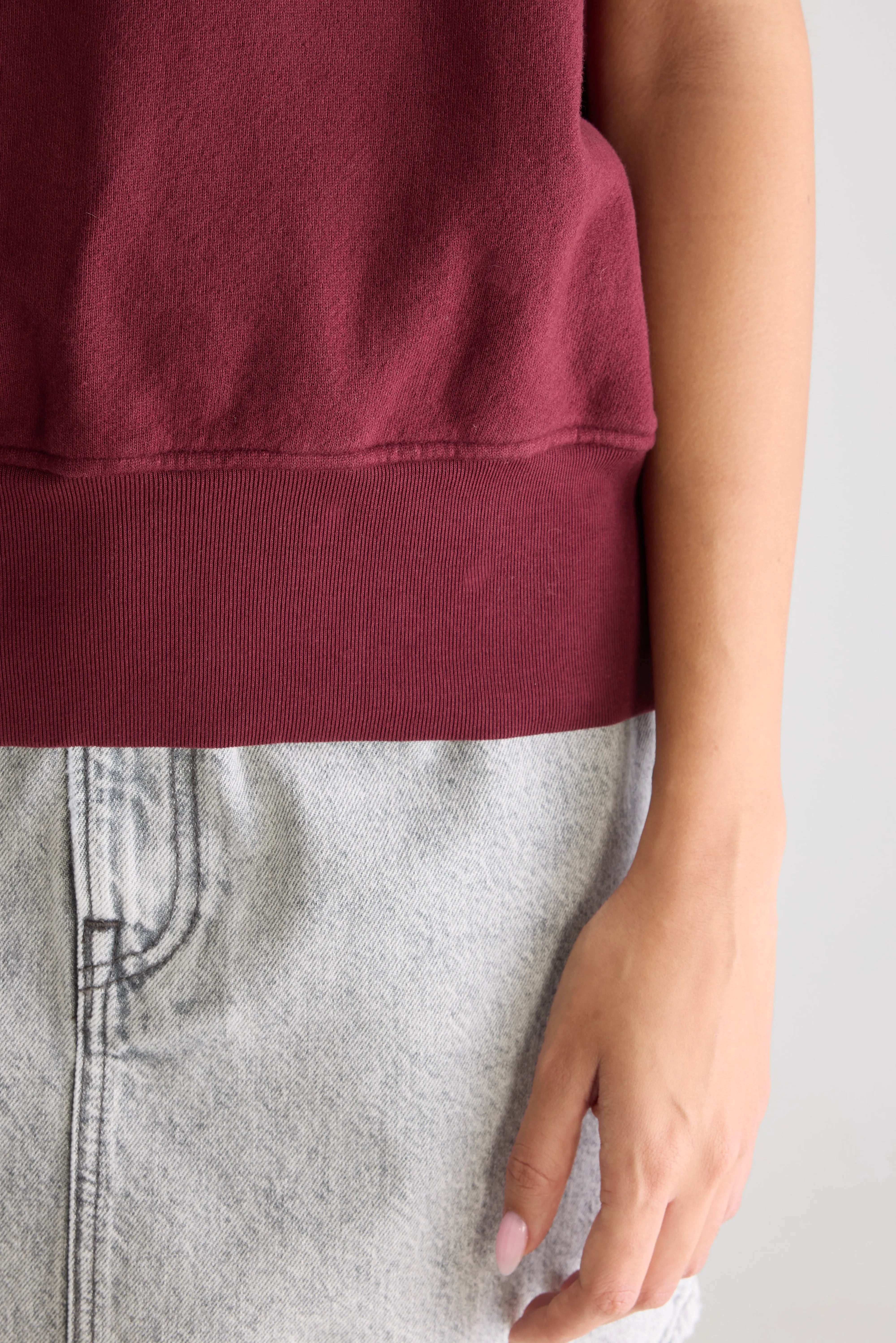 Sweatshirt sans manches Vytom (251 / W / WINDSOR WINE)