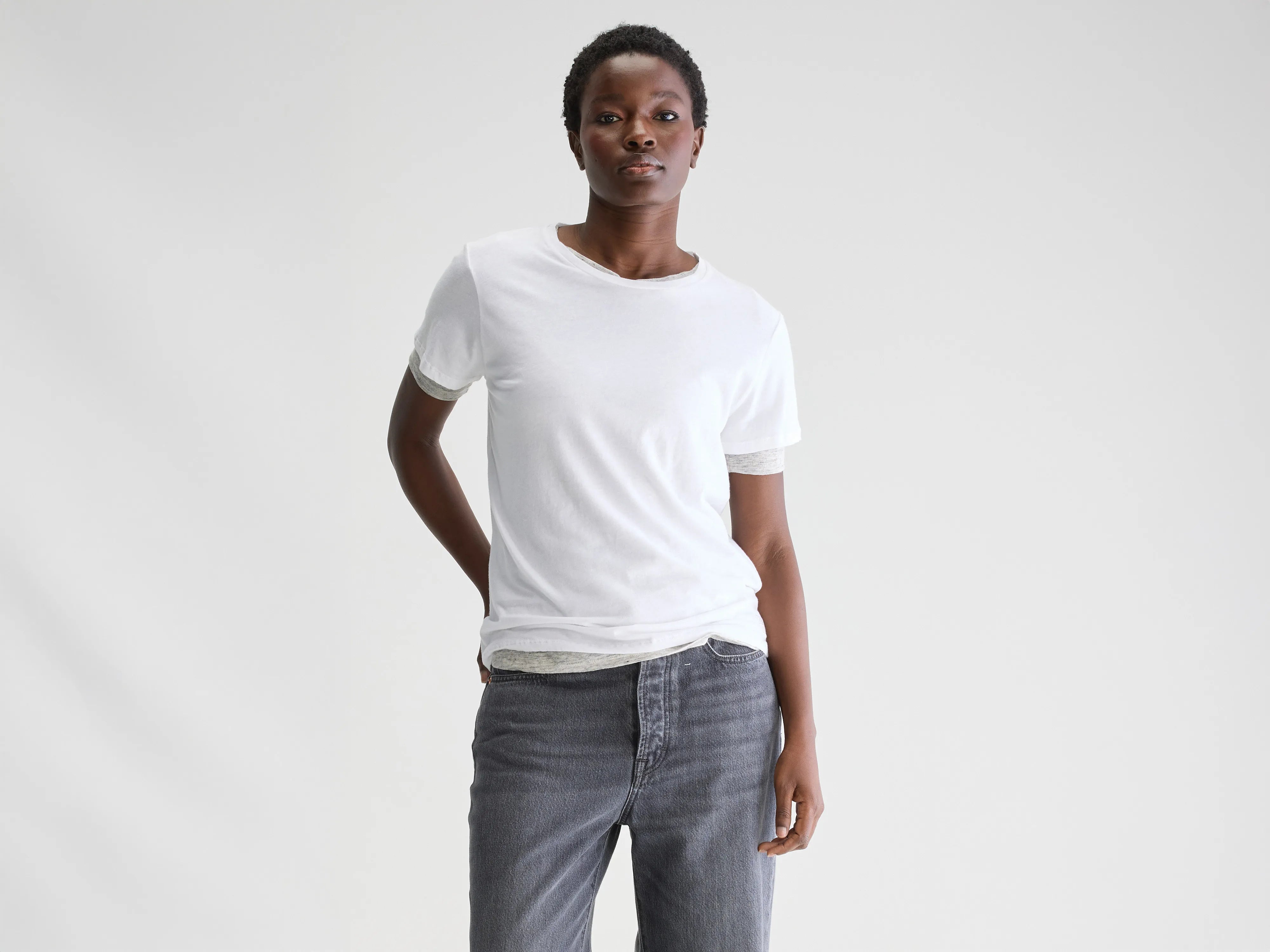 Covi t-shirt met korte mouwen (252 / W / WHITE)