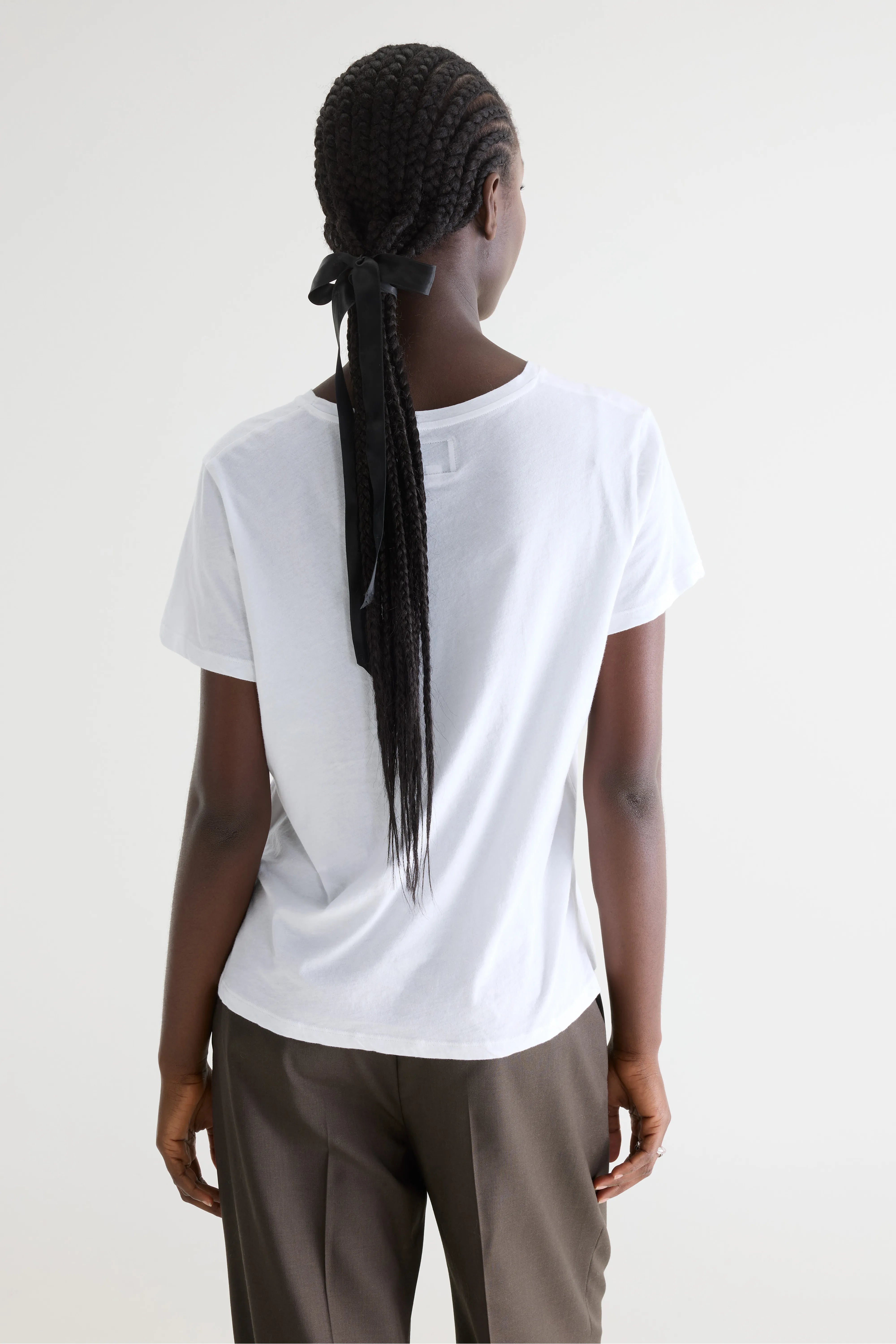T-shirt blanc à manches courtes Covi (252 / W / WHITE)