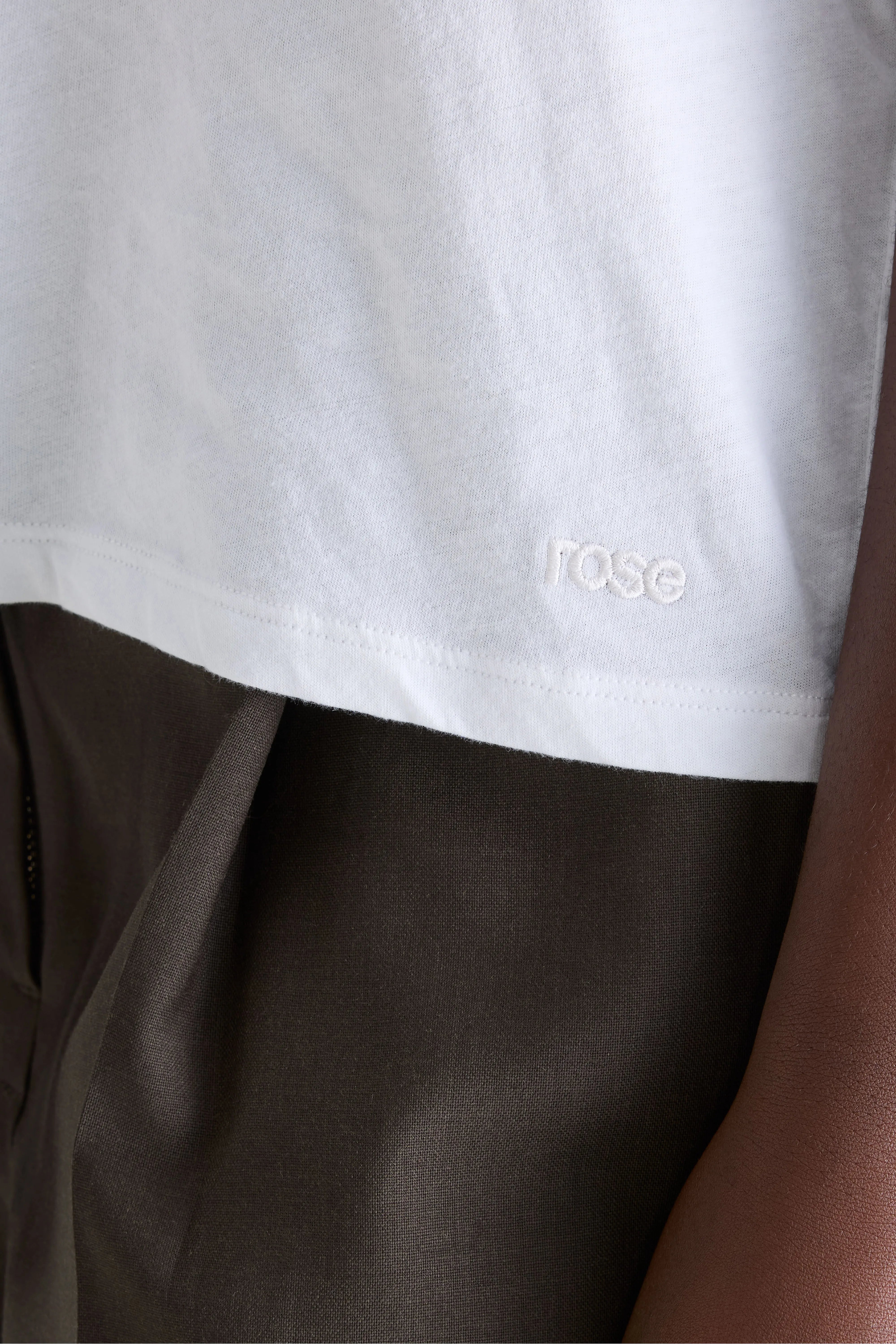 T-shirt blanc à manches courtes Covi (252 / W / WHITE)