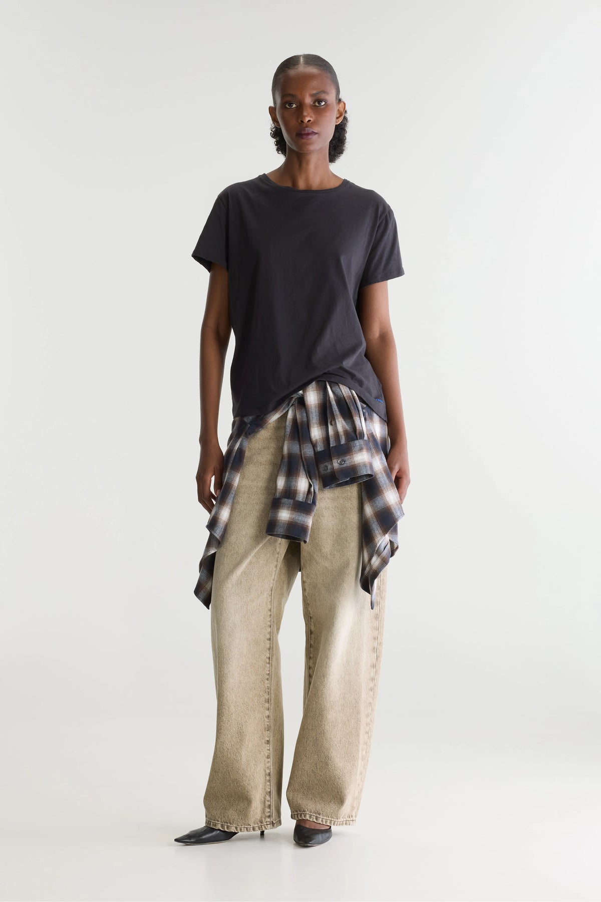 T-shirt À Manches Courtes Covi - Off black Pour Femme | Bellerose