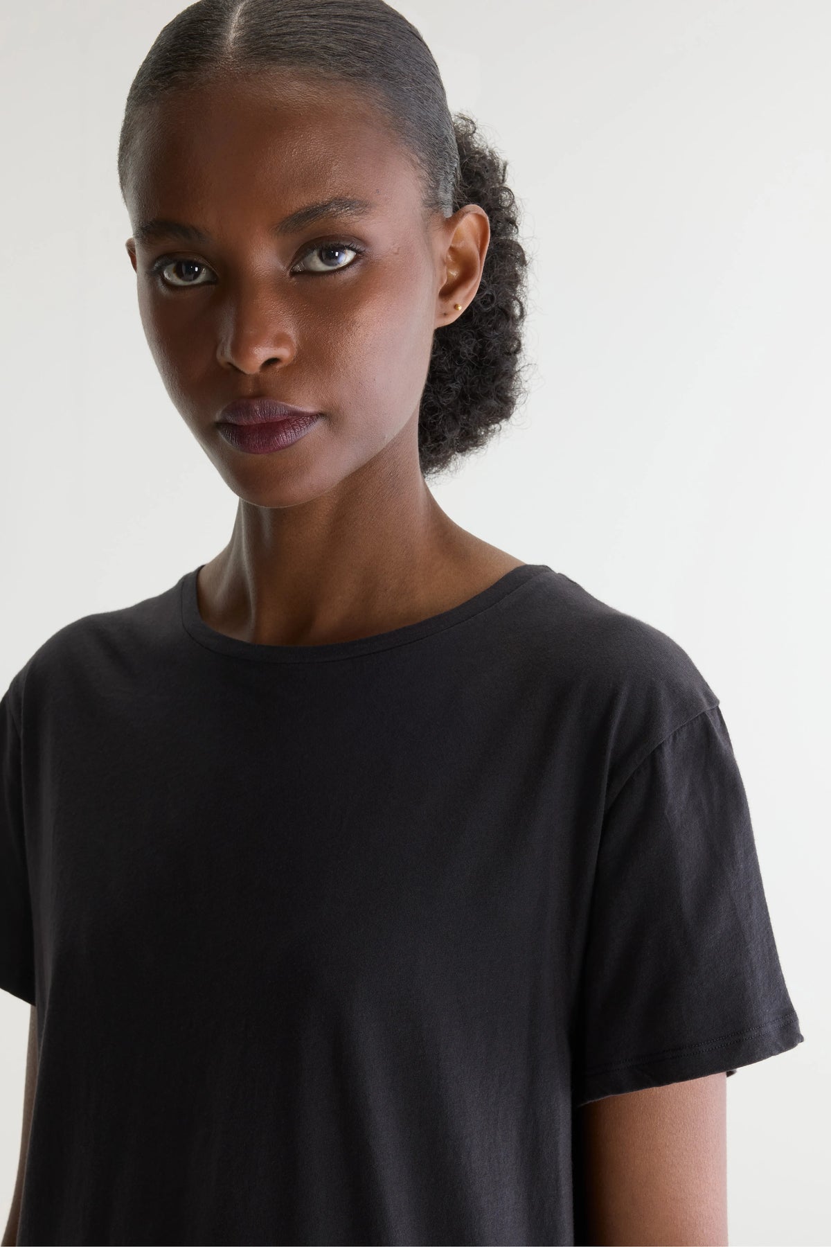 T-shirt À Manches Courtes Covi - Off black Pour Femme | Bellerose