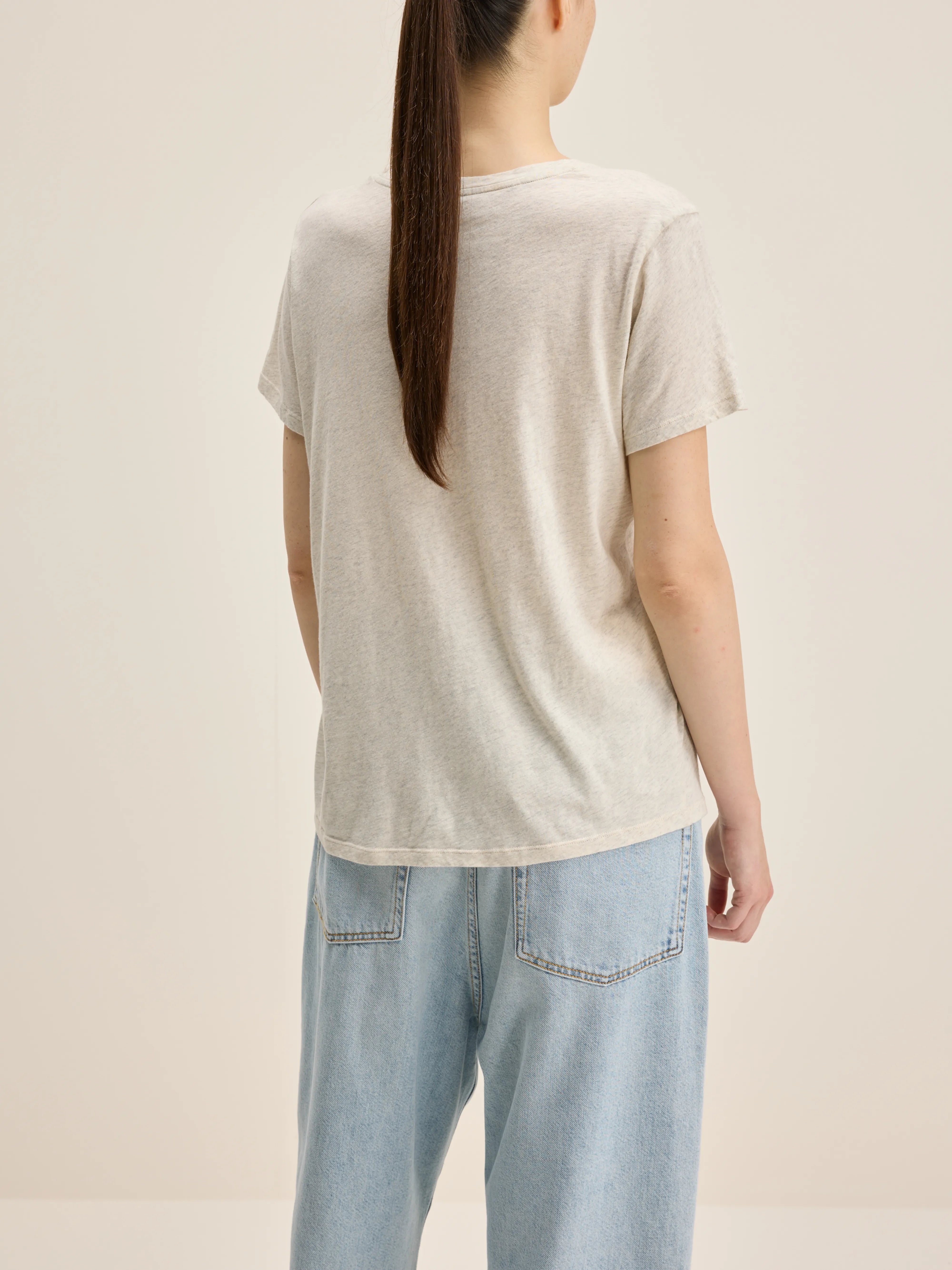 Covi Short-sleeve T-shirt - Oyster For Women | Bellerose