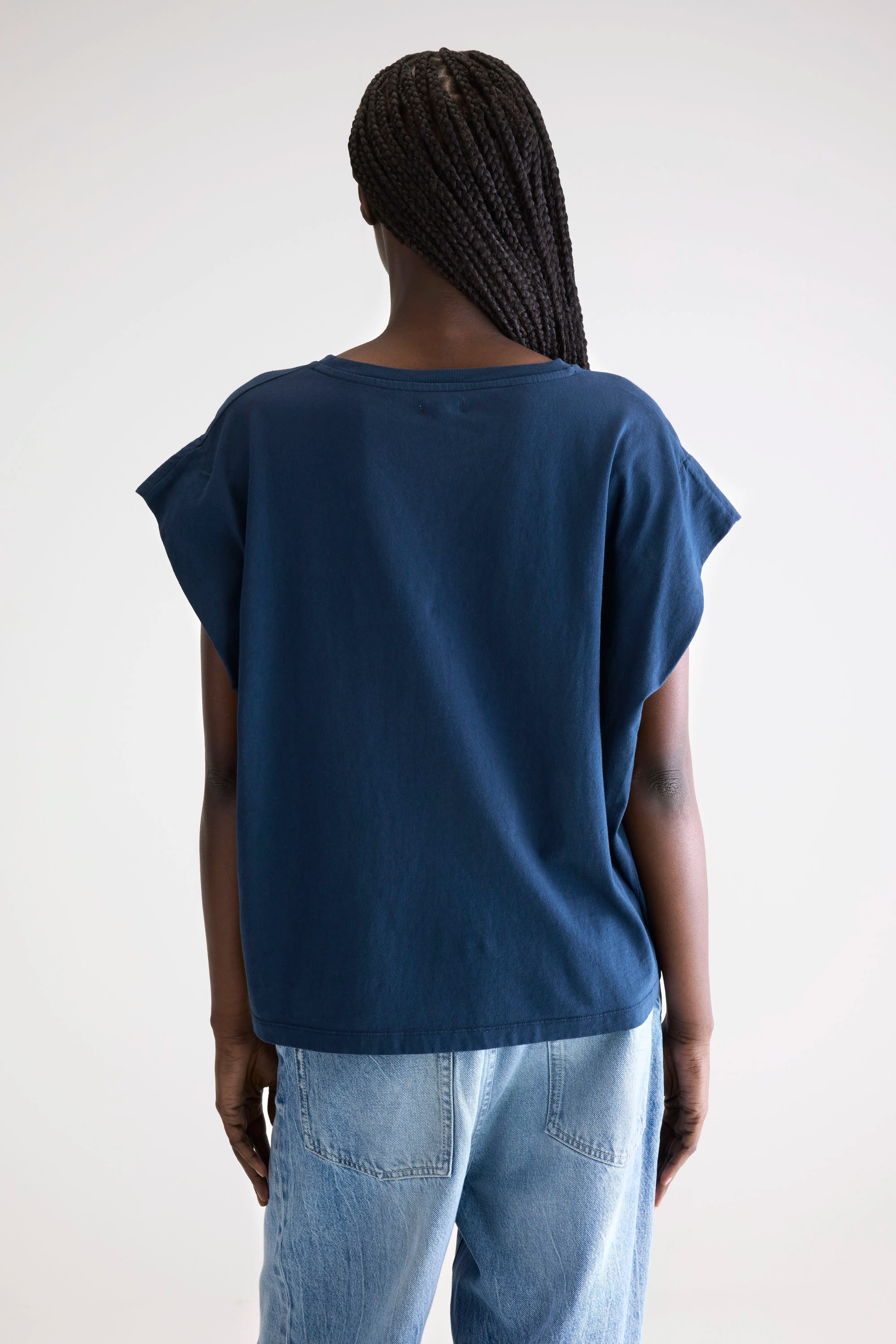 T-shirt Col Rond Vice - Parker Pour Femme | Bellerose