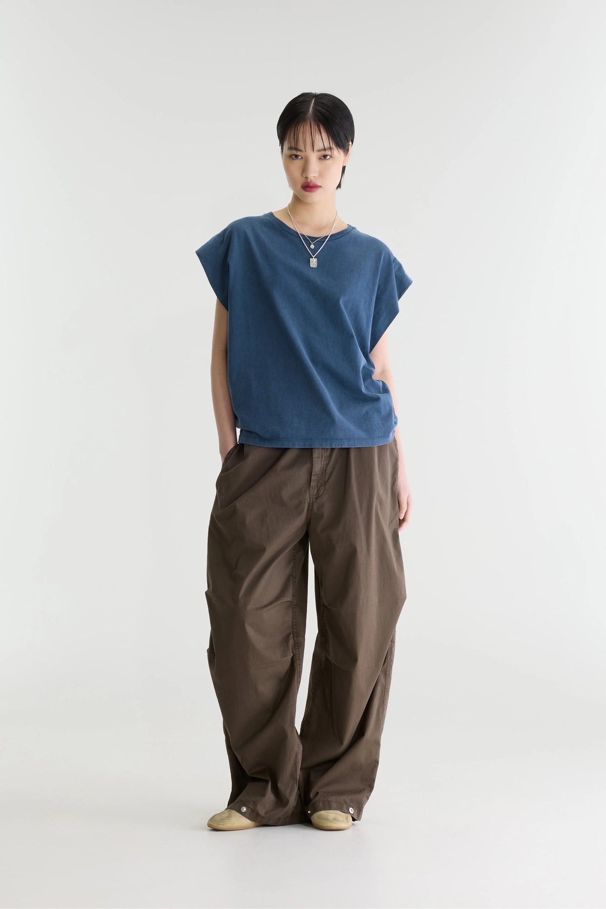 T-shirt Col Rond Vice - Parker Pour Femme | Bellerose