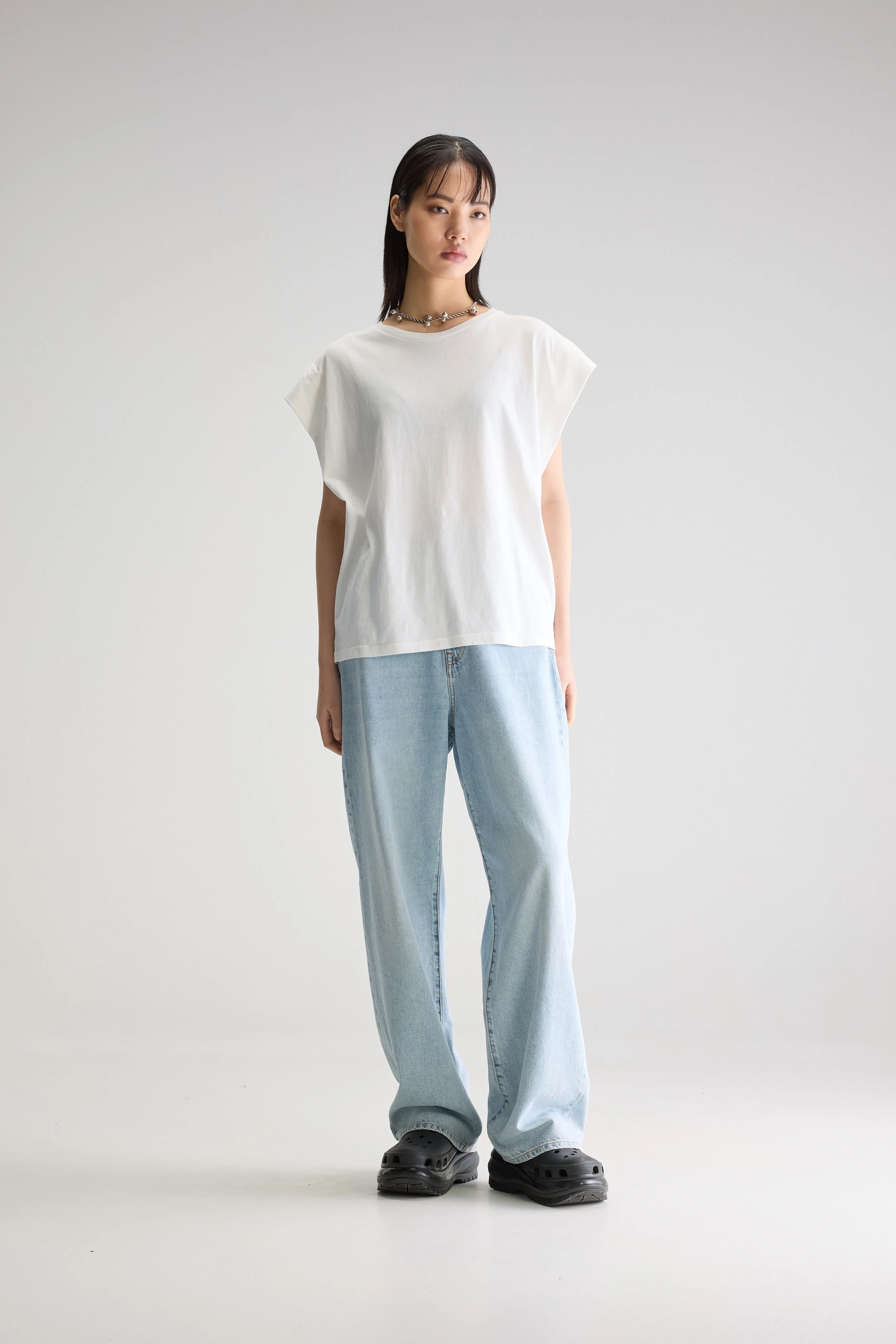 Vice ronde hals t-shirt (252 / W / CASPER)