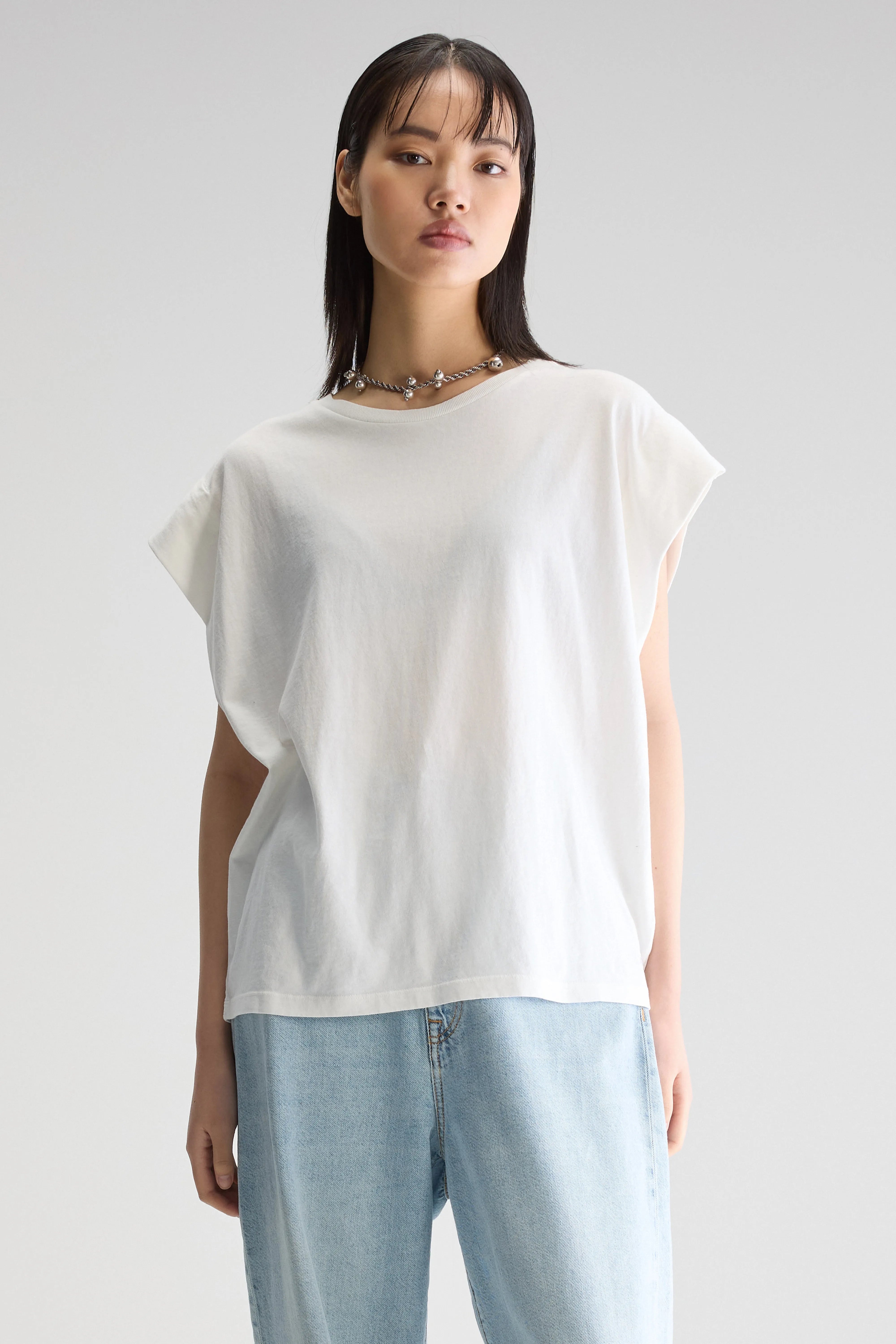 Vice ronde hals t-shirt (252 / W / CASPER)