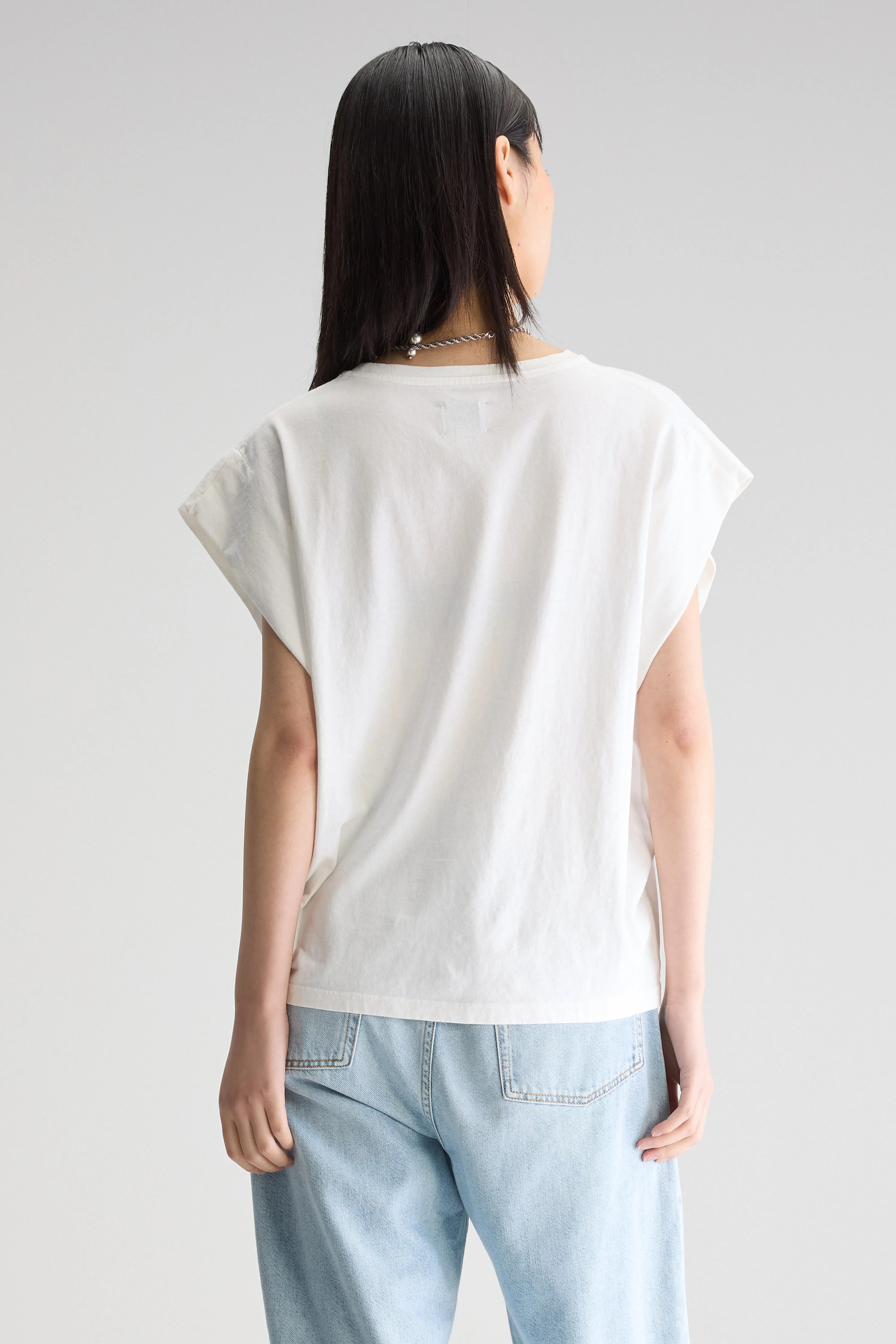 Vice ronde hals t-shirt (252 / W / CASPER)