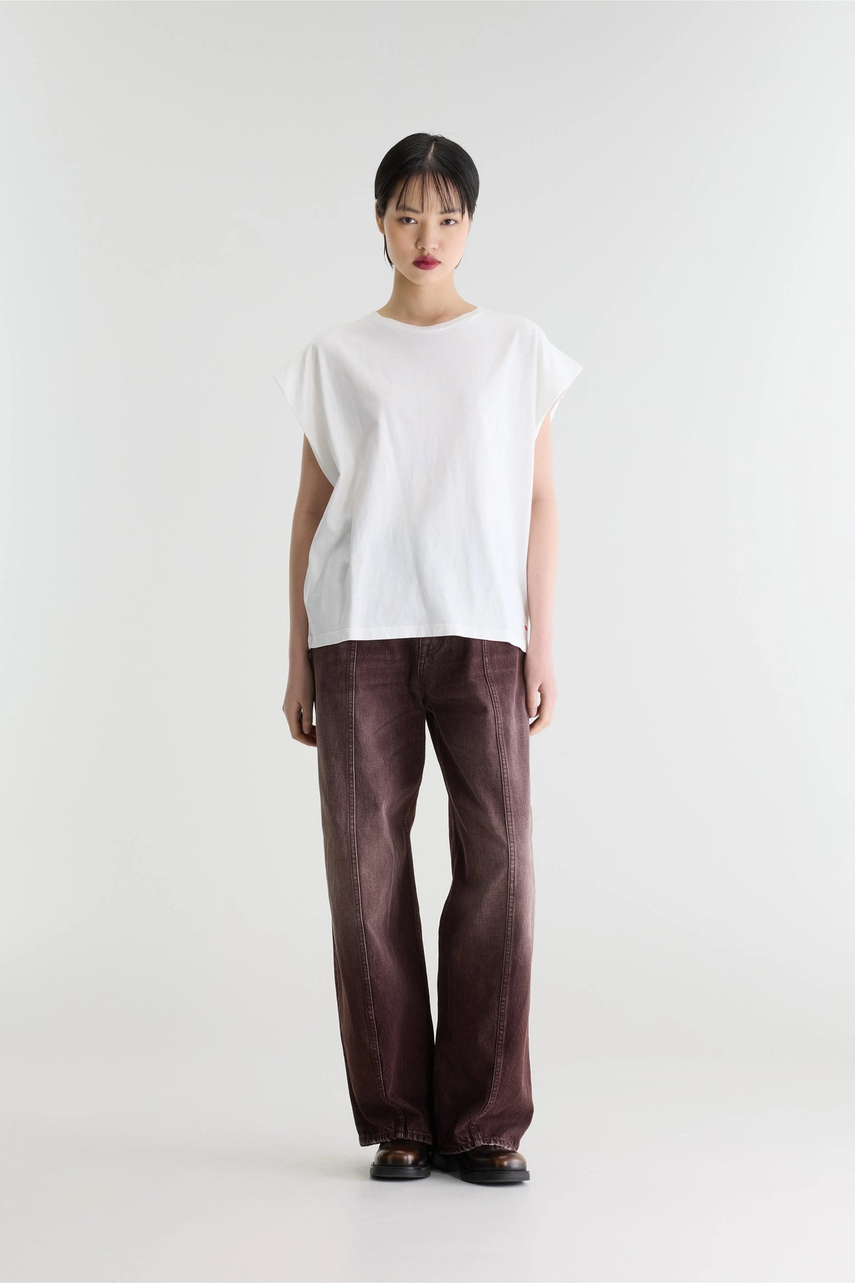 T-shirt col rond Vice (252 / W / CASPER)