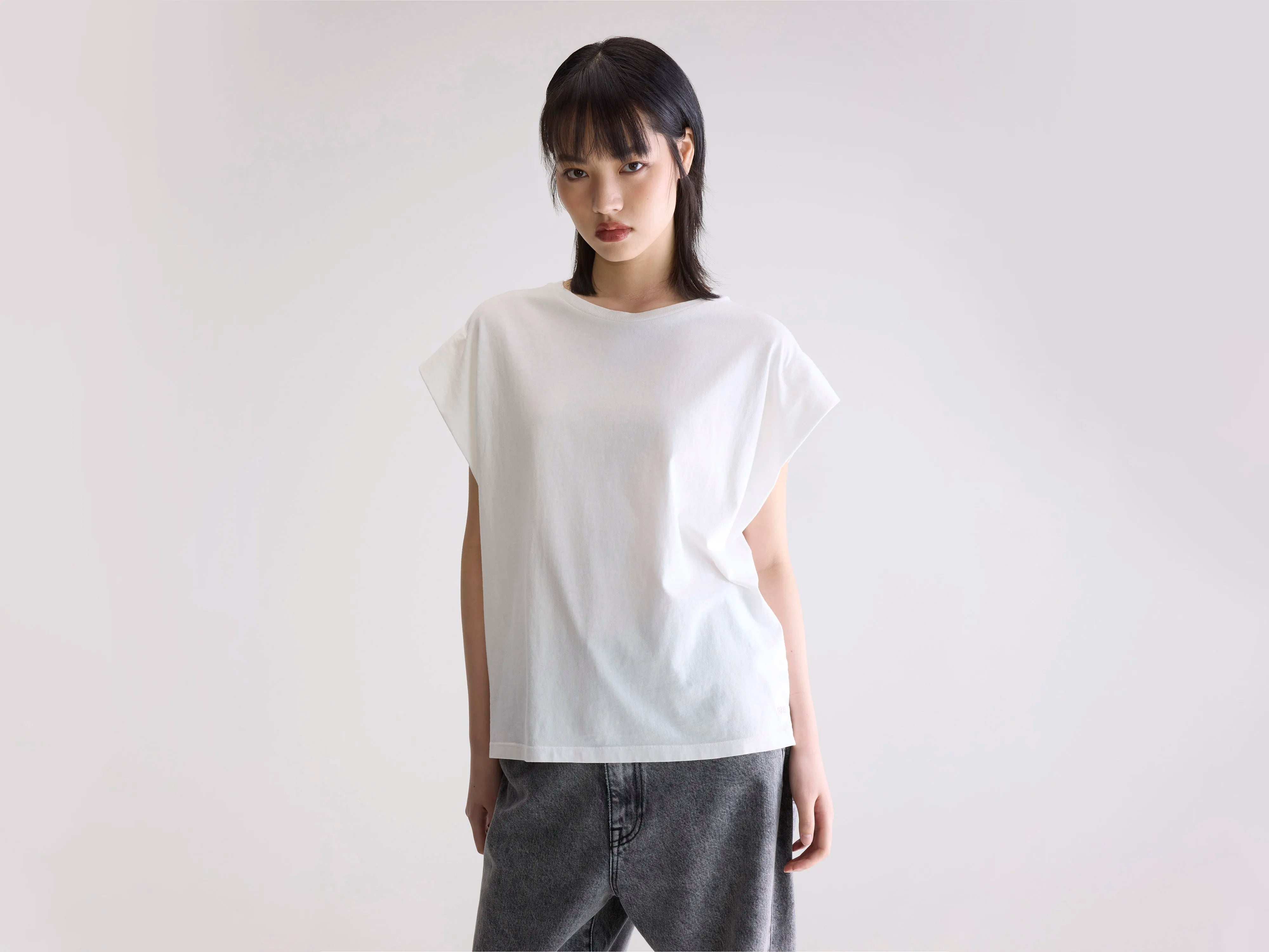 Vice crew neck t-shirt (252 / W / CASPER)
