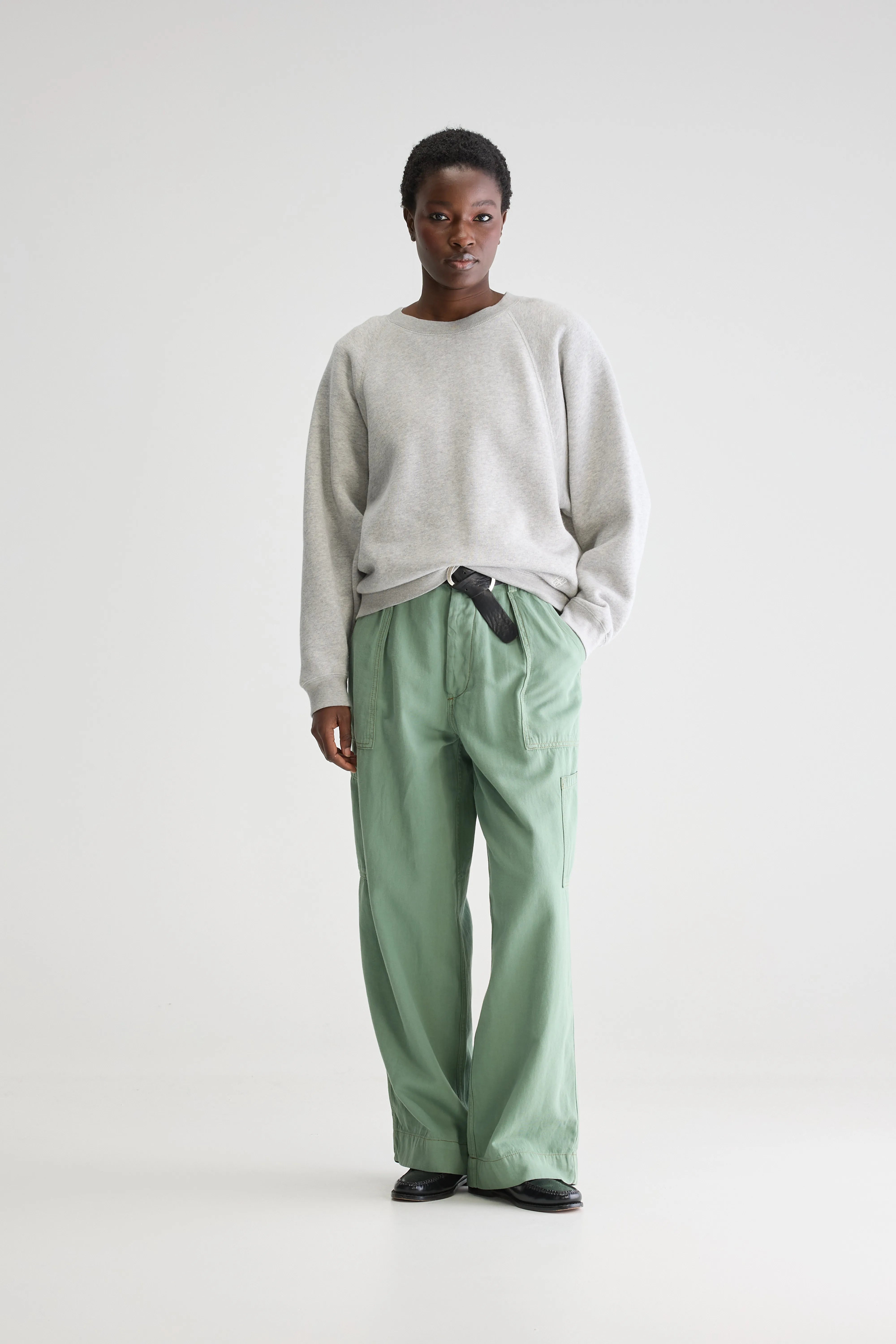 Sweatshirt Décontracté Fella - H. grey Pour Femme | Bellerose