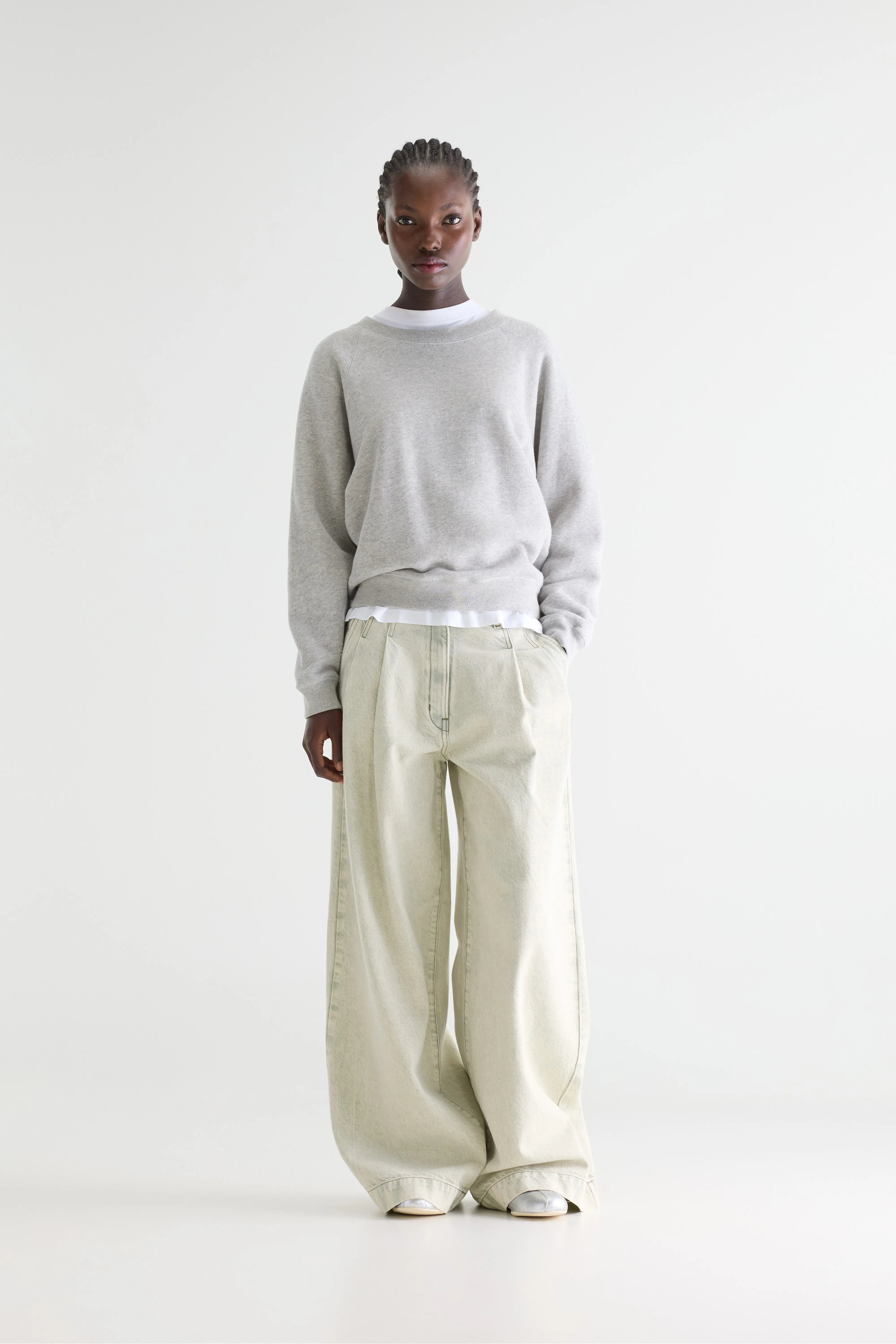 Fella relaxte sweatshirt (252 / W / H. GREY)