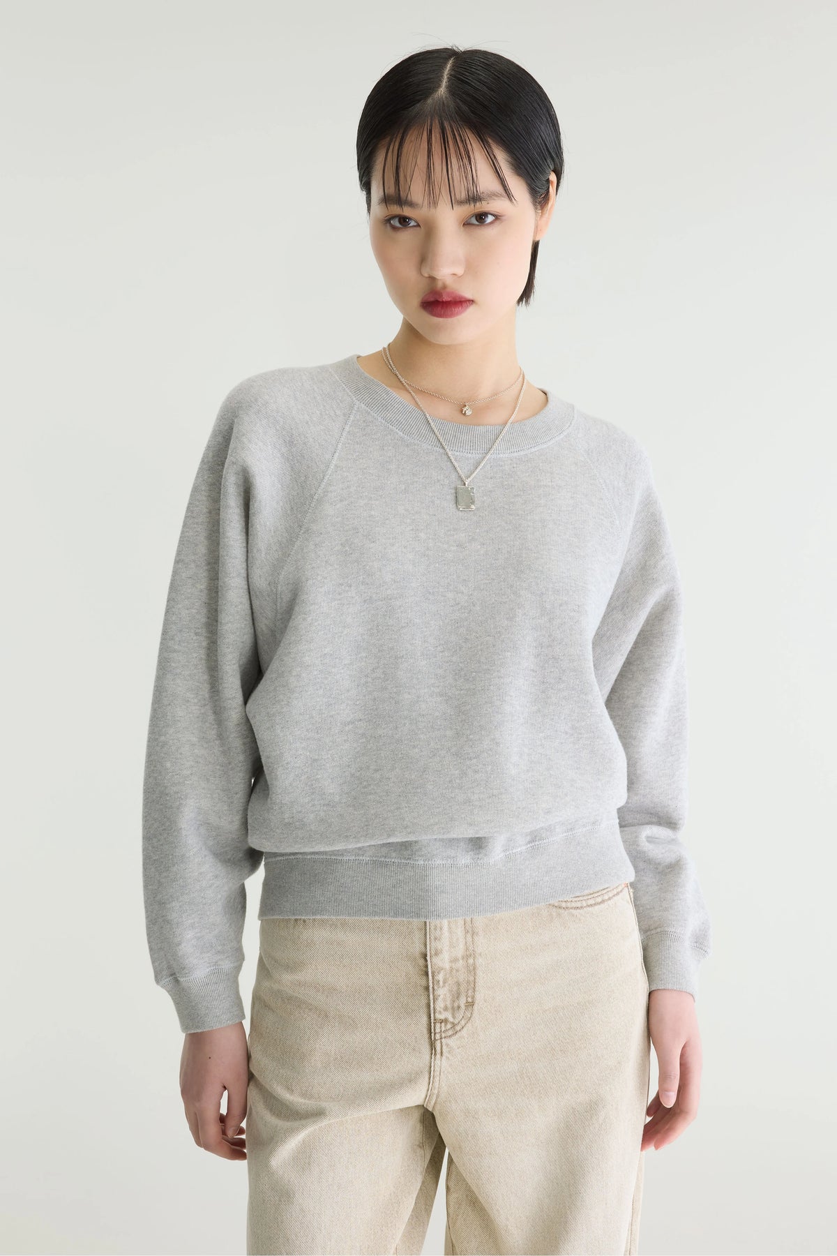 Sweatshirt Décontracté Fella - H. grey Pour Femme | Bellerose