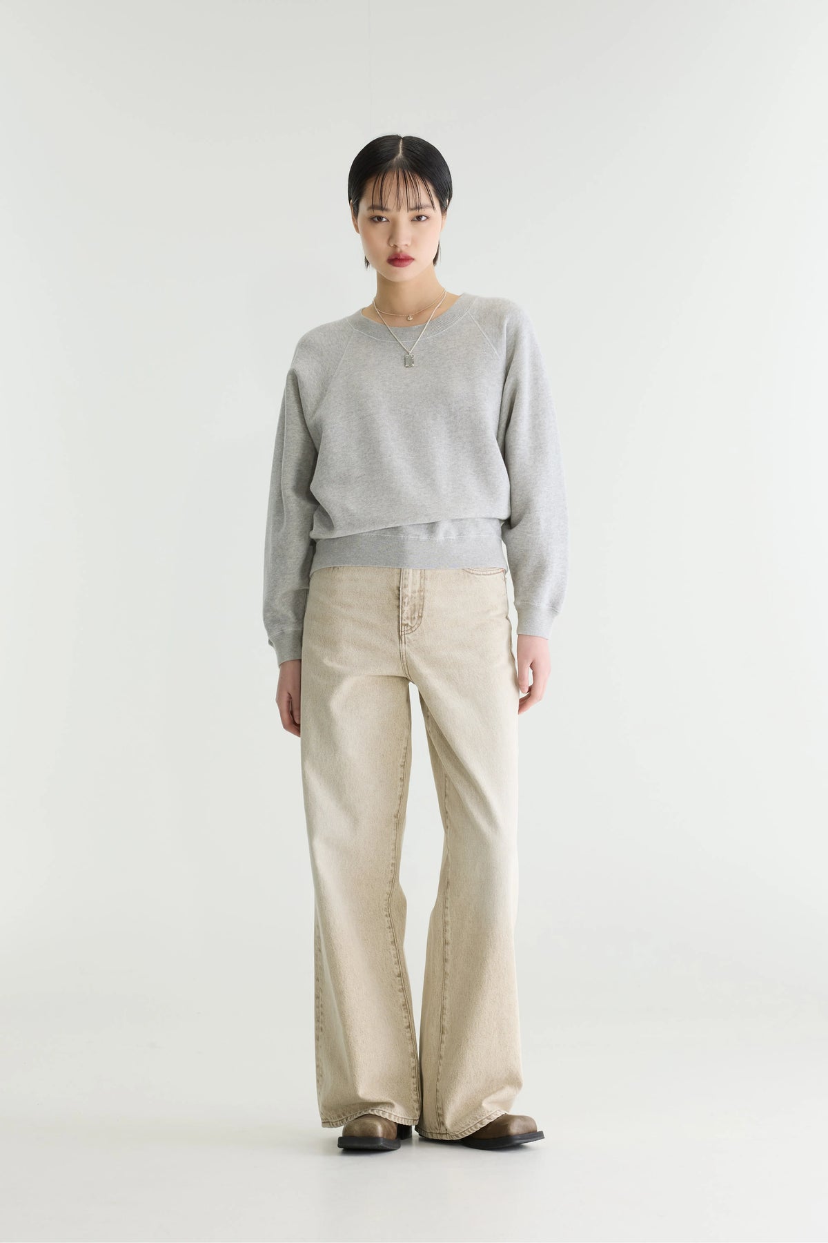 Sweatshirt Décontracté Fella - H. grey Pour Femme | Bellerose