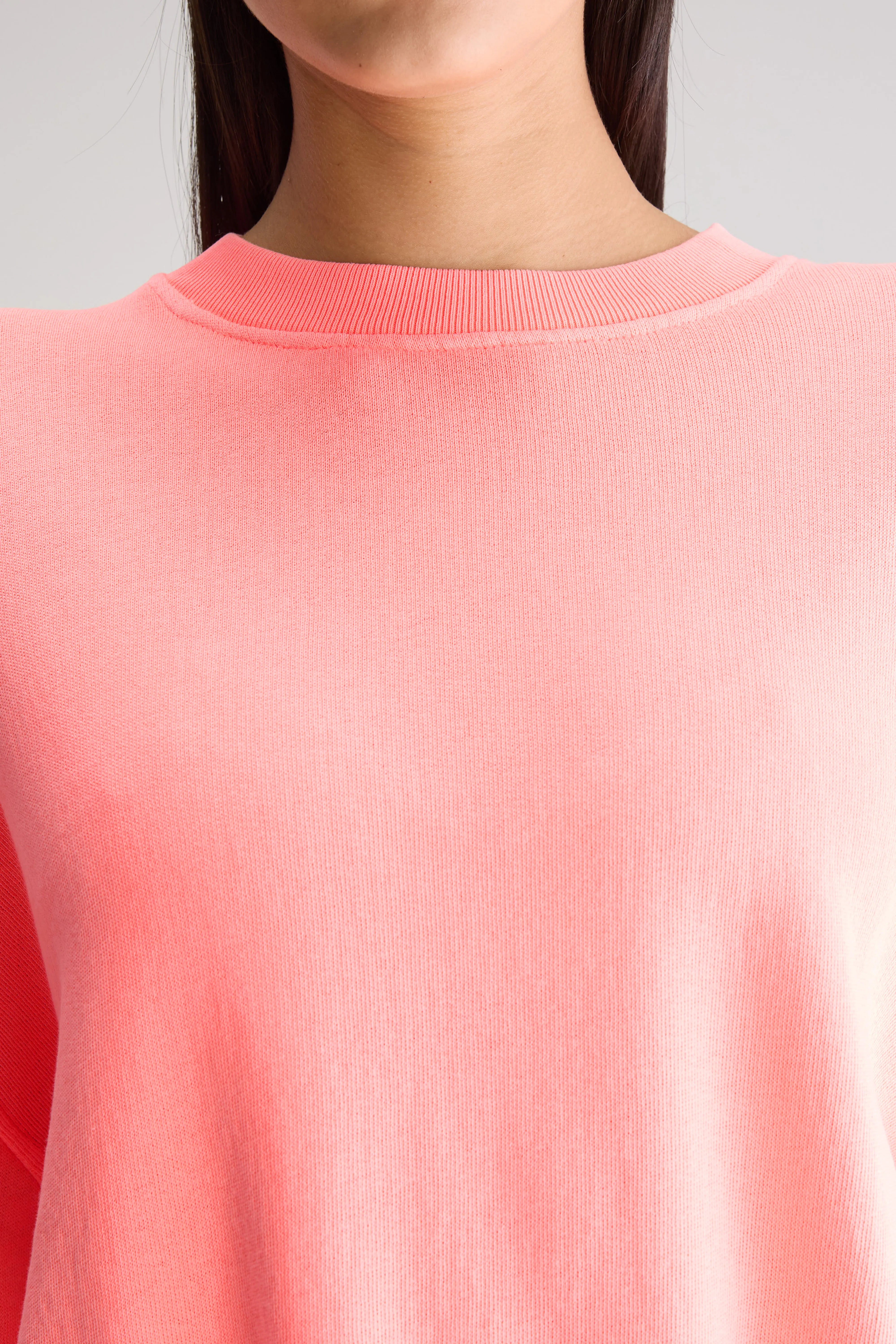 Sweatshirt Cropped Fancy - Exotic wash Pour Femme | Bellerose