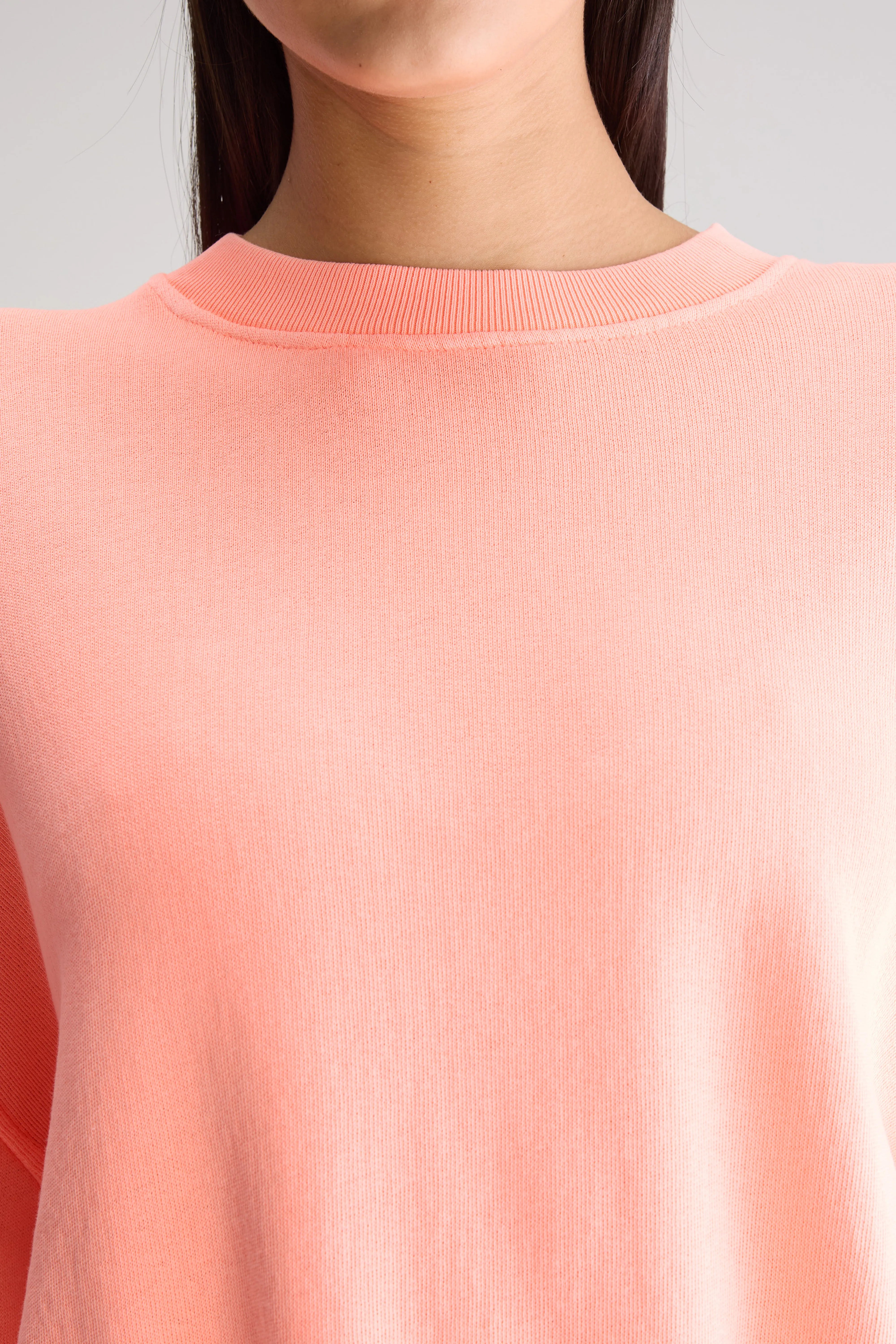 Fancy Cropped Sweatshirt - Exotic wash For Women | Bellerose