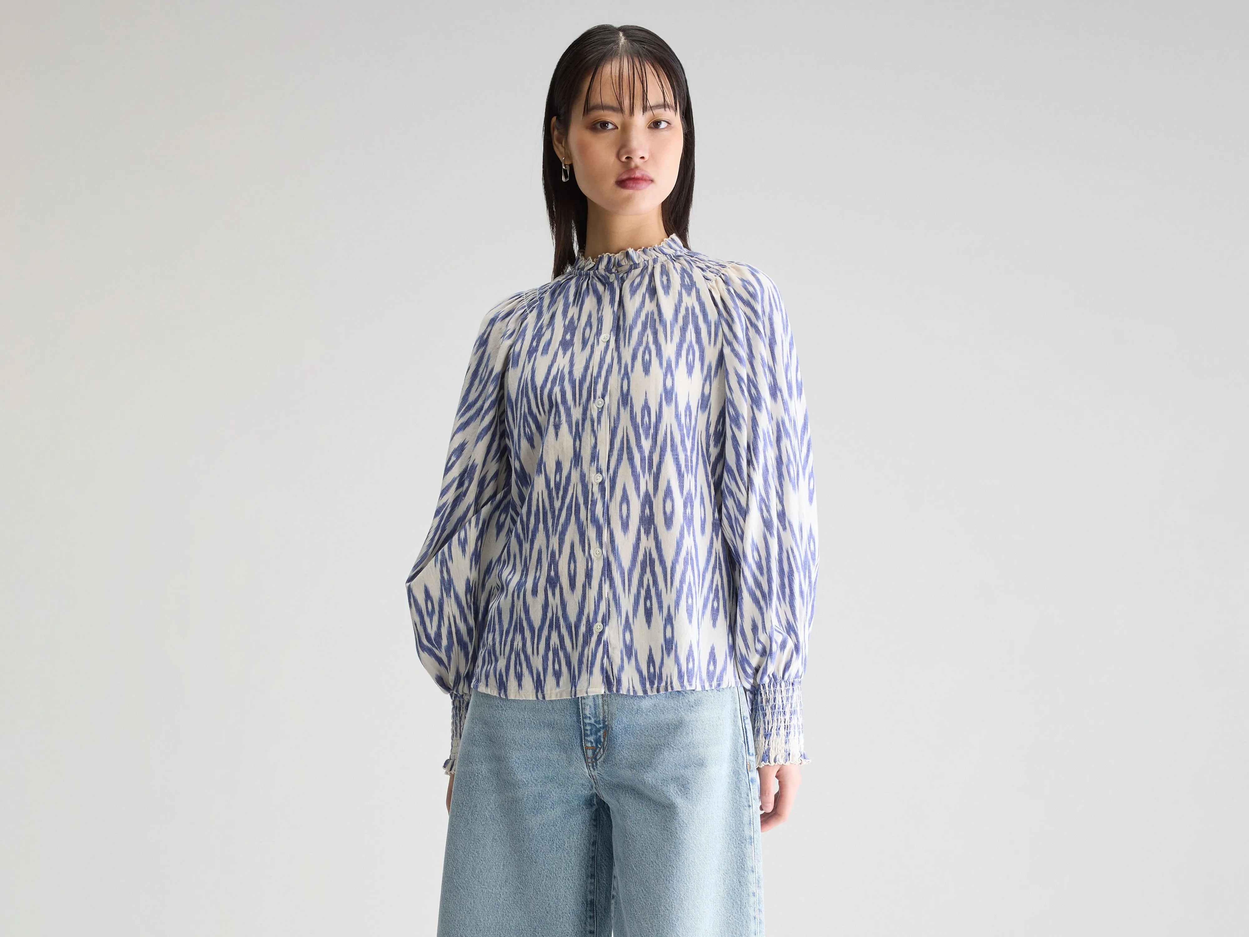 Cassis klassieke blouse (251 / W / COMBO A)