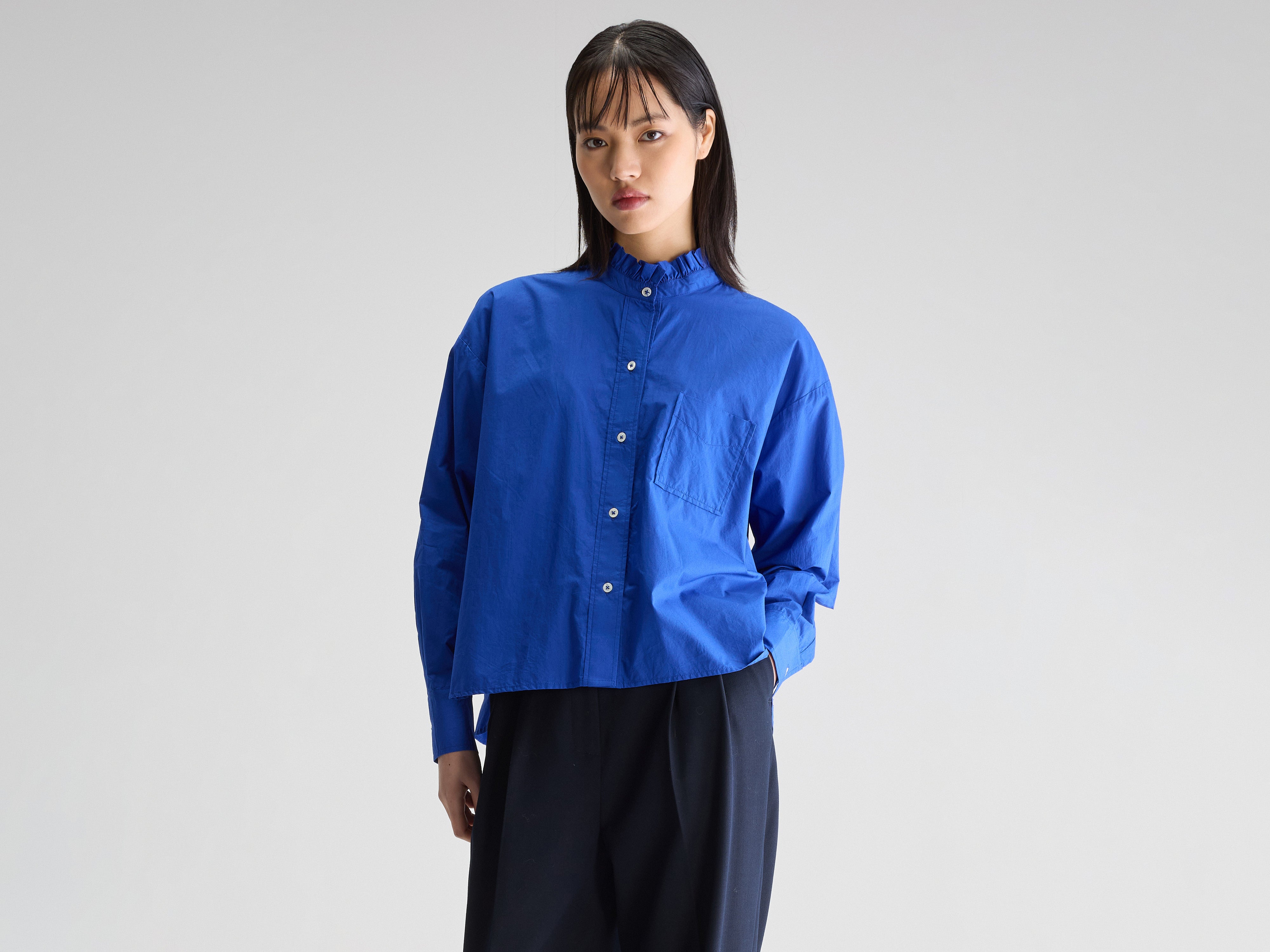 Clyde regular blouse (251 / W / LAZULI)