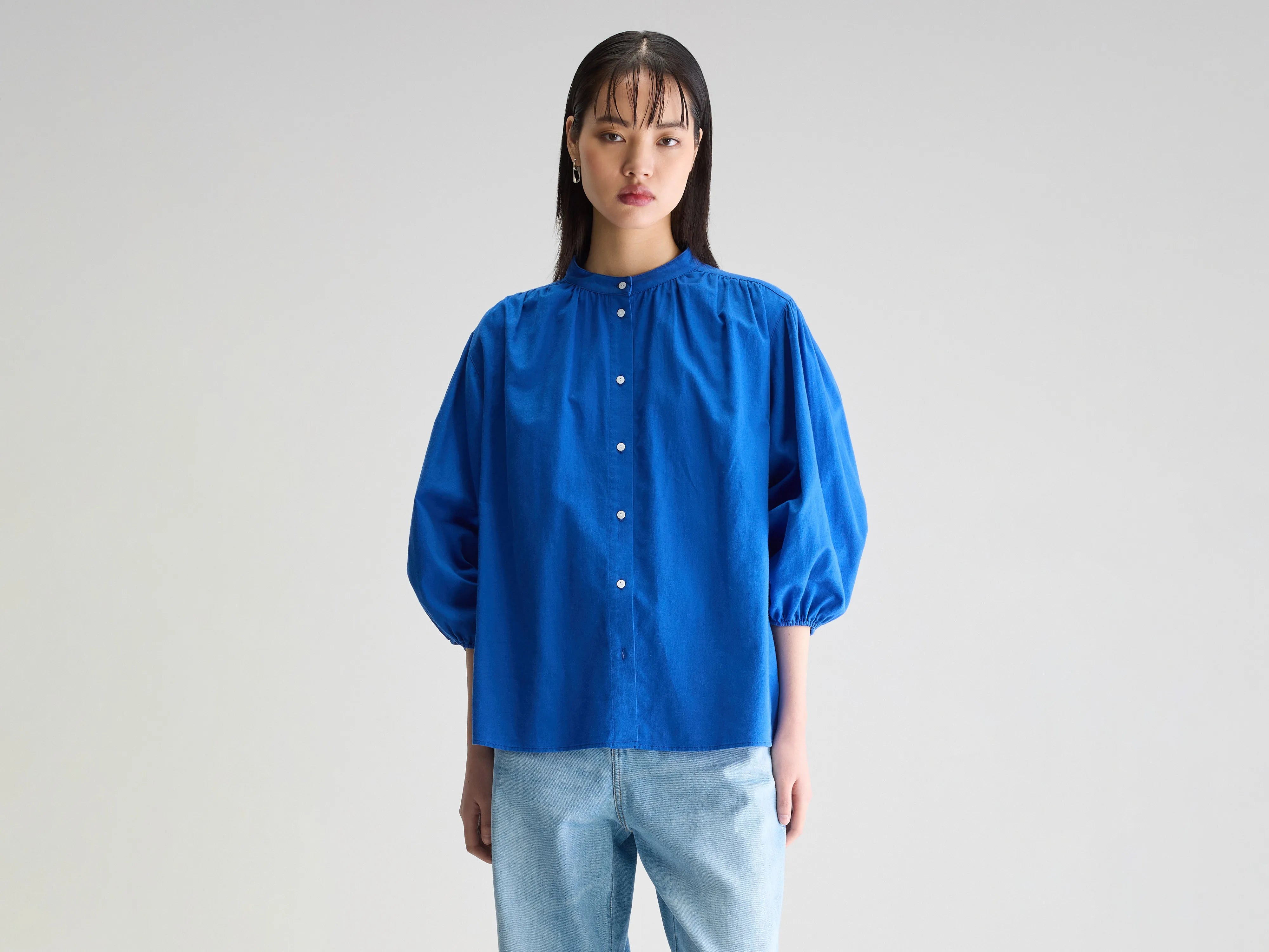 Kylie regular blouse (251 / W / LAZULI)