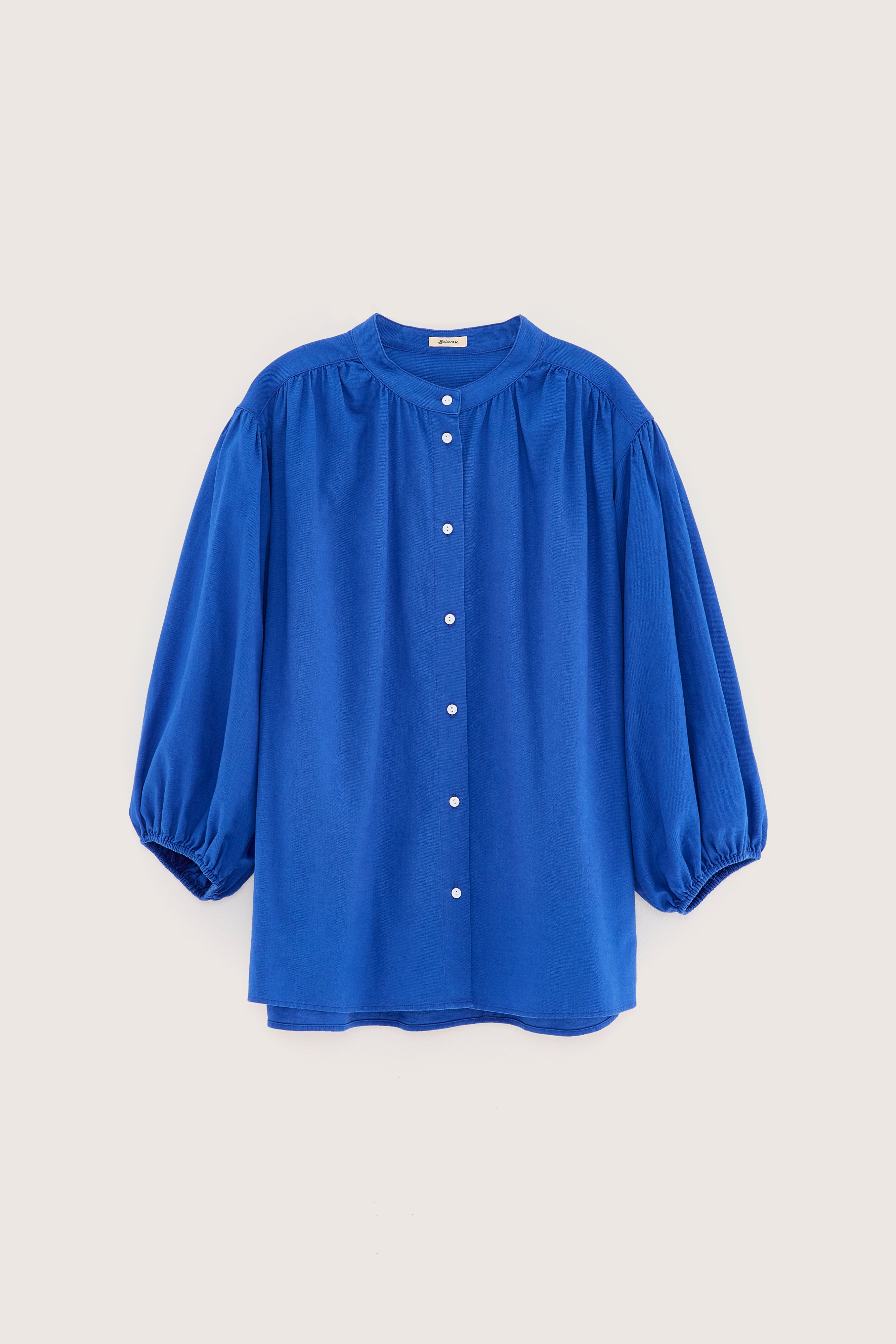Blue button-up blouse for women | Bellerose