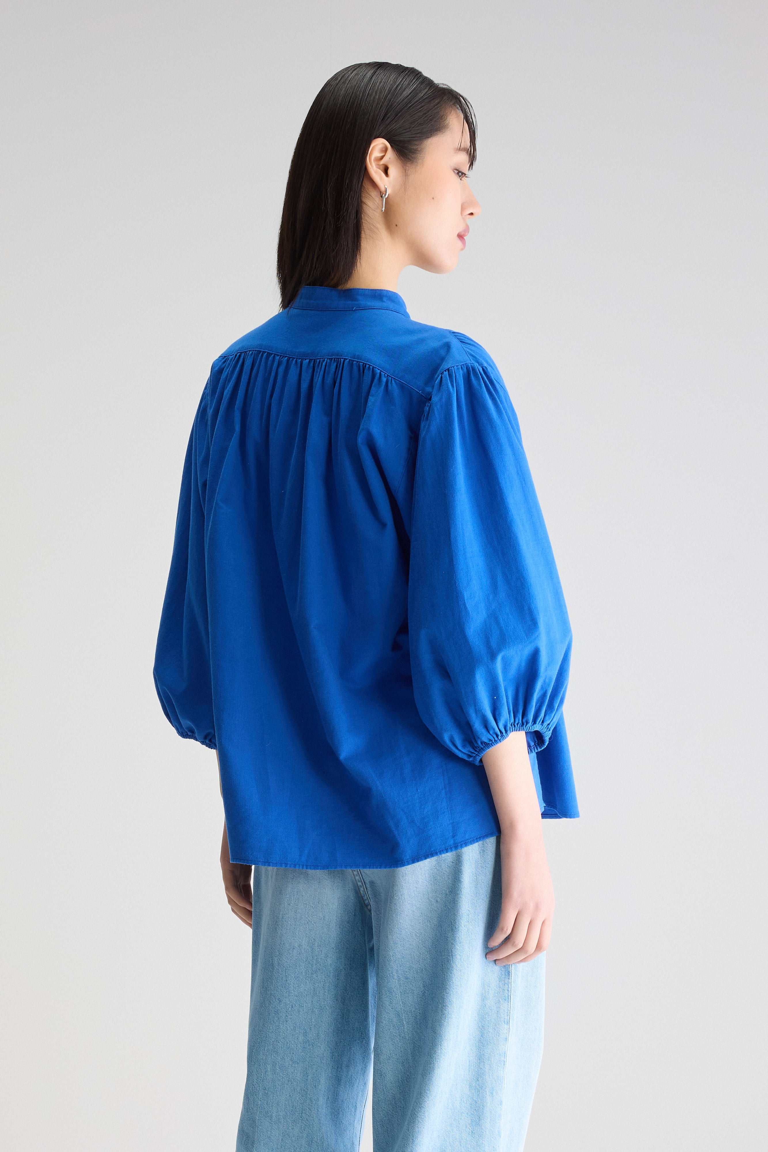 Kylie Regular Blouse - Lazuli For Women | Bellerose