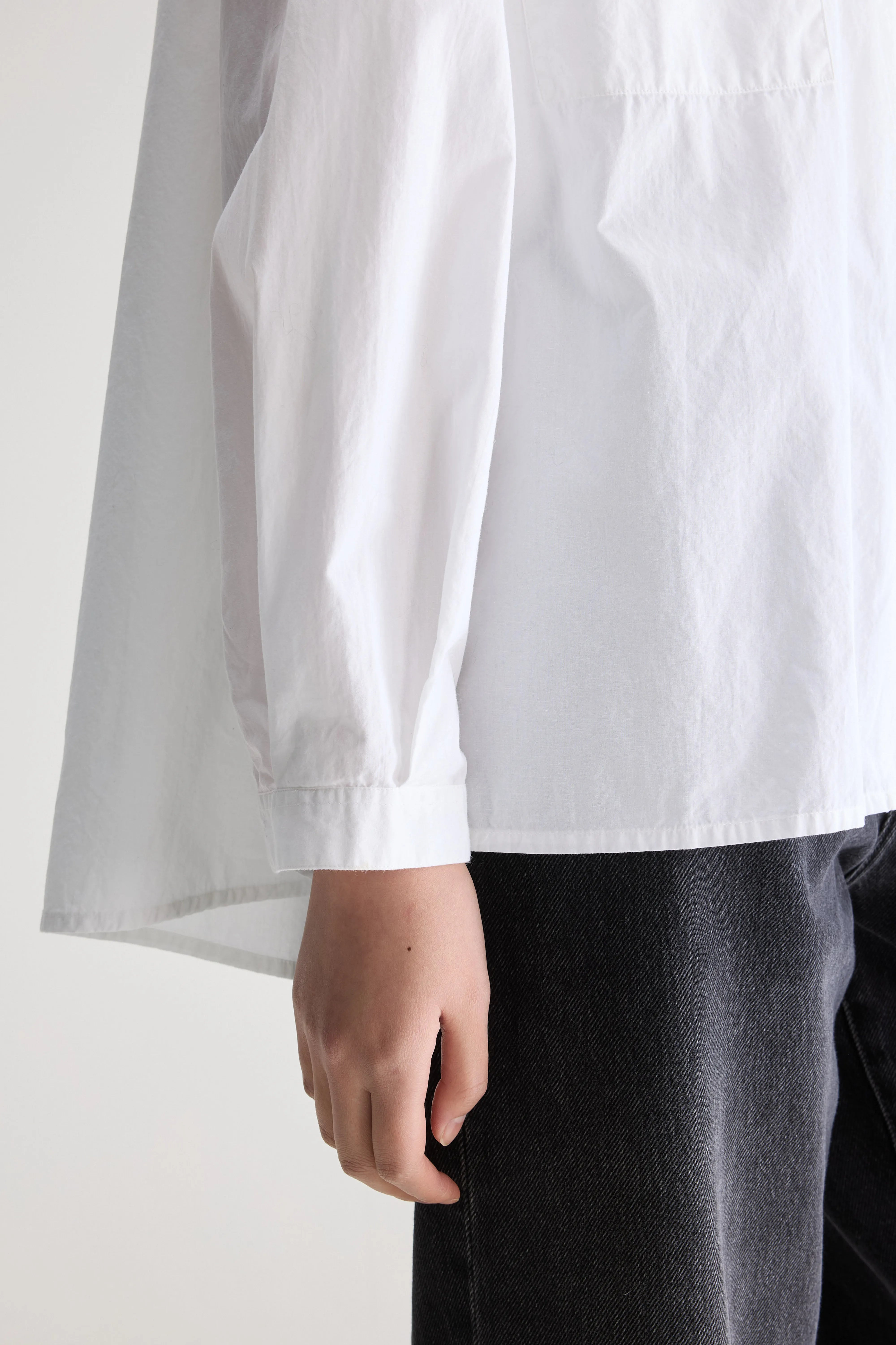 Ketty poplin shirt (251 / W / WHITE)