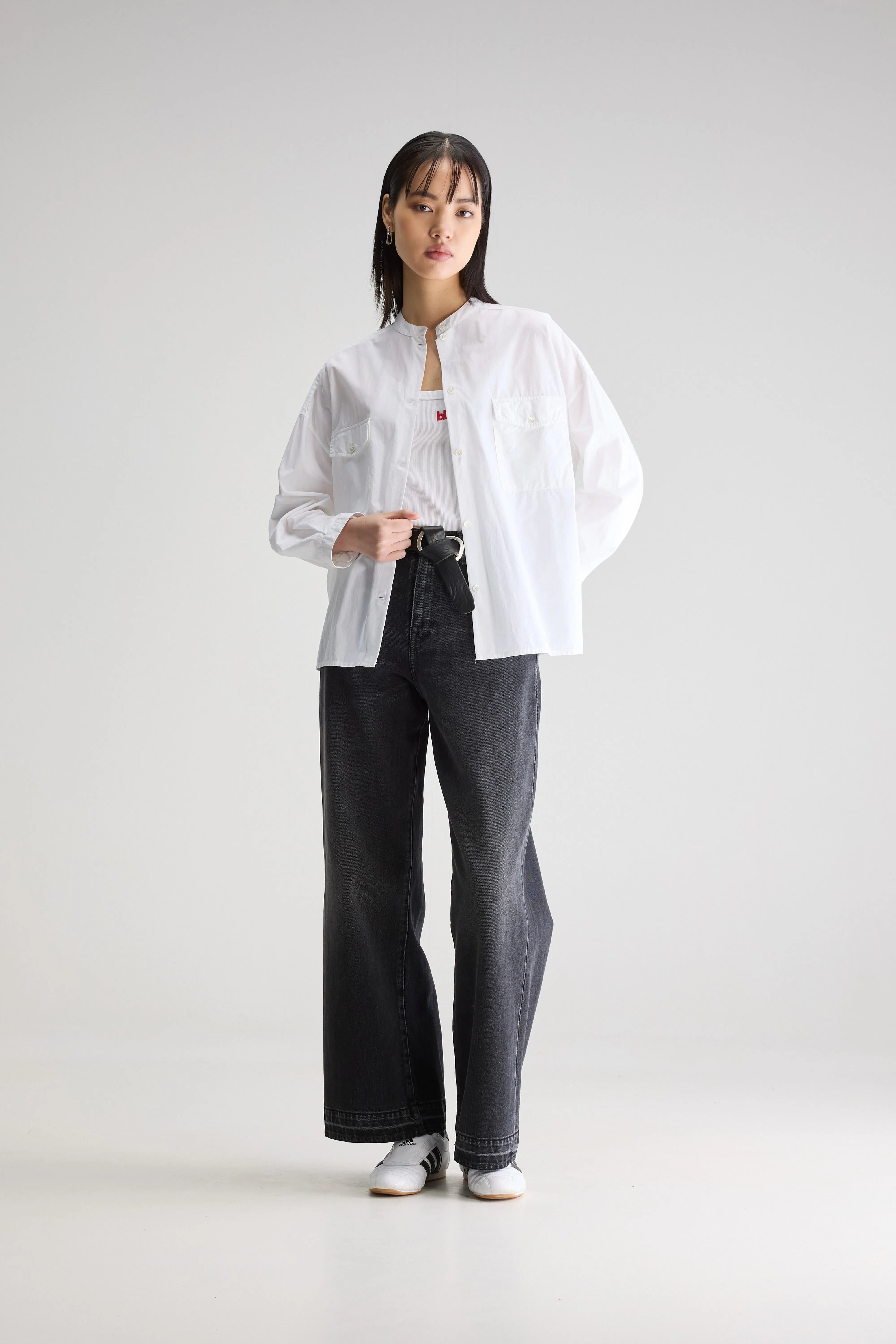 Ketty Poplin Shirt - White For Women | Bellerose