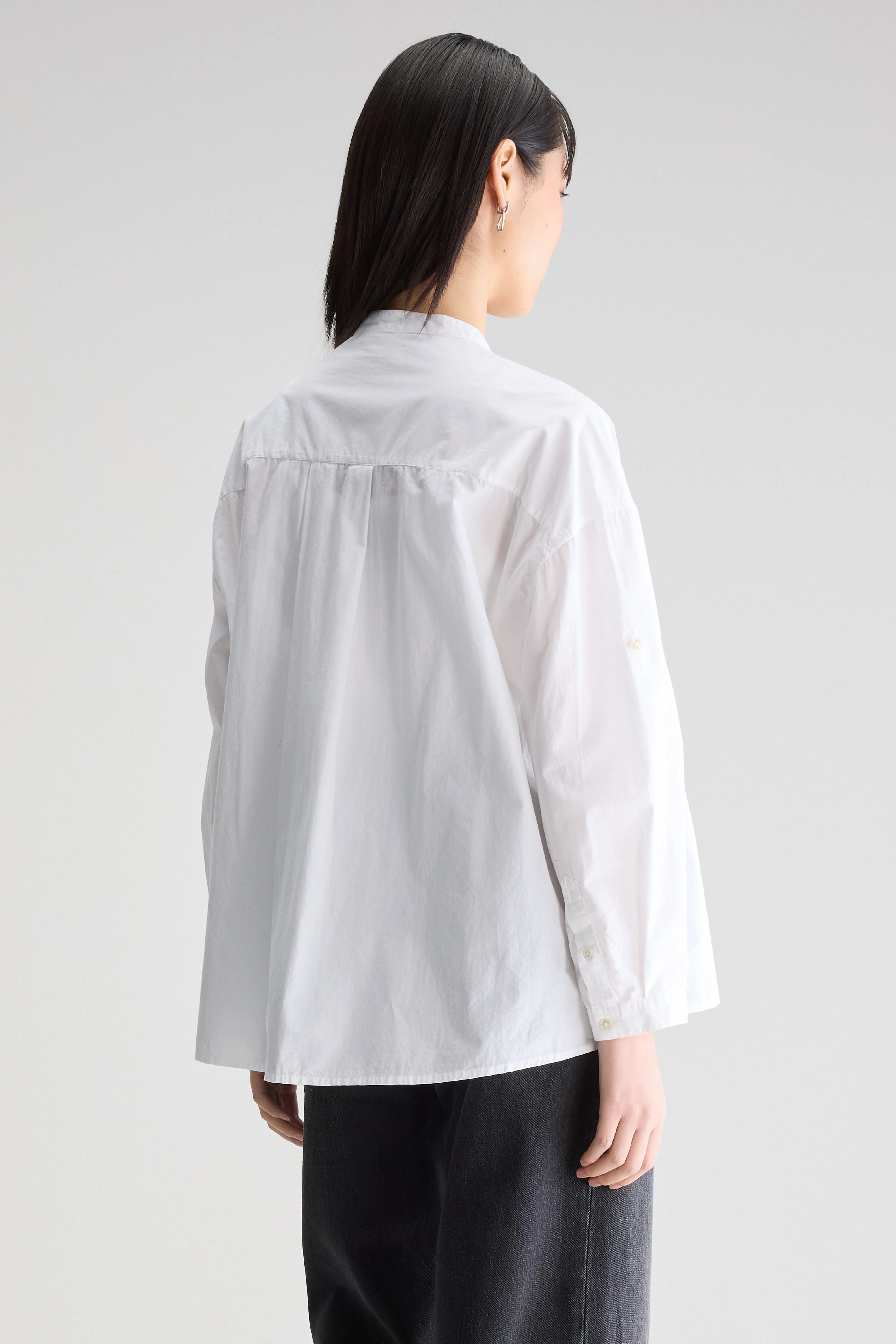 Ketty Poplin Shirt - White For Women | Bellerose