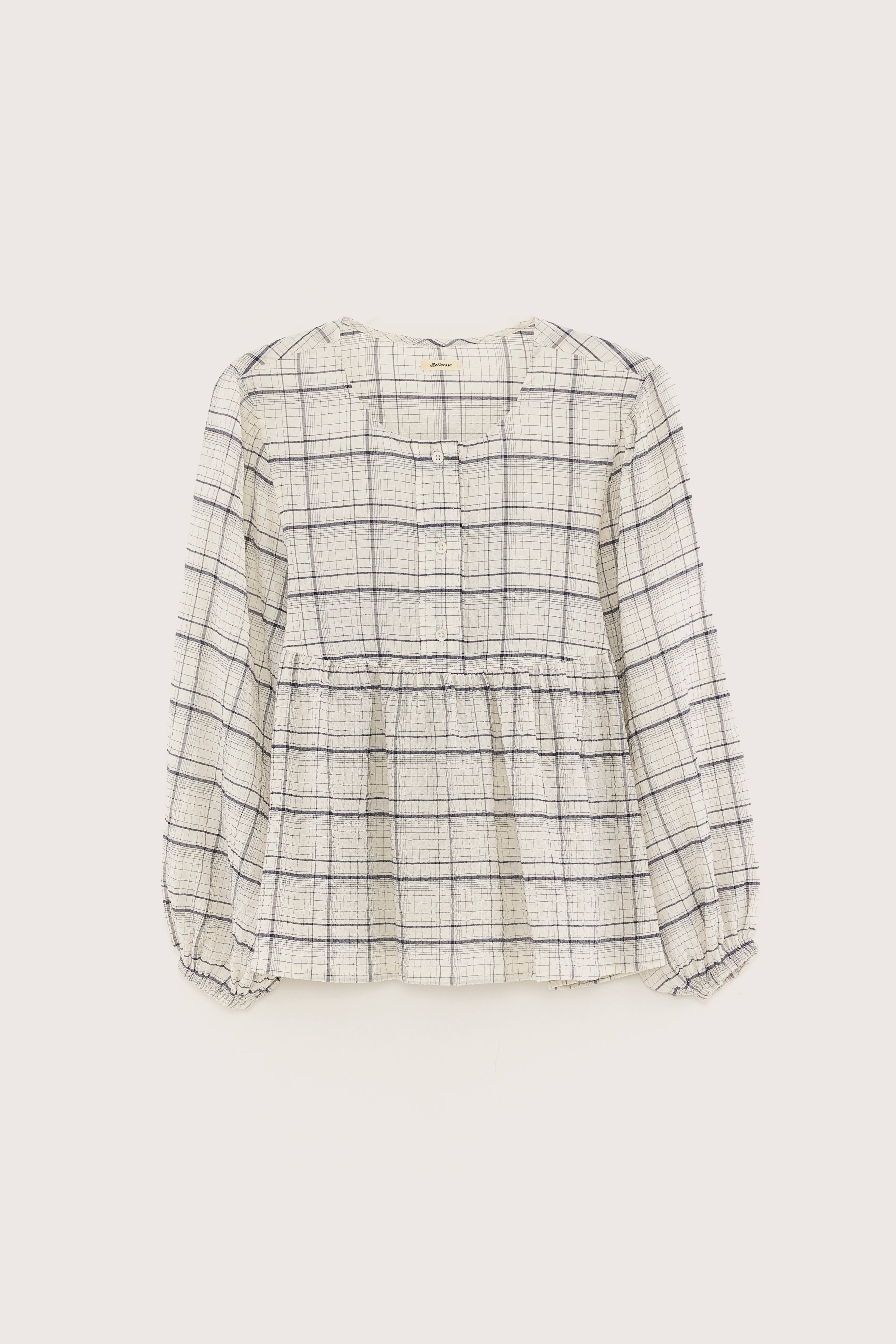 Joao regular blouse (251 / W / CHECK A)