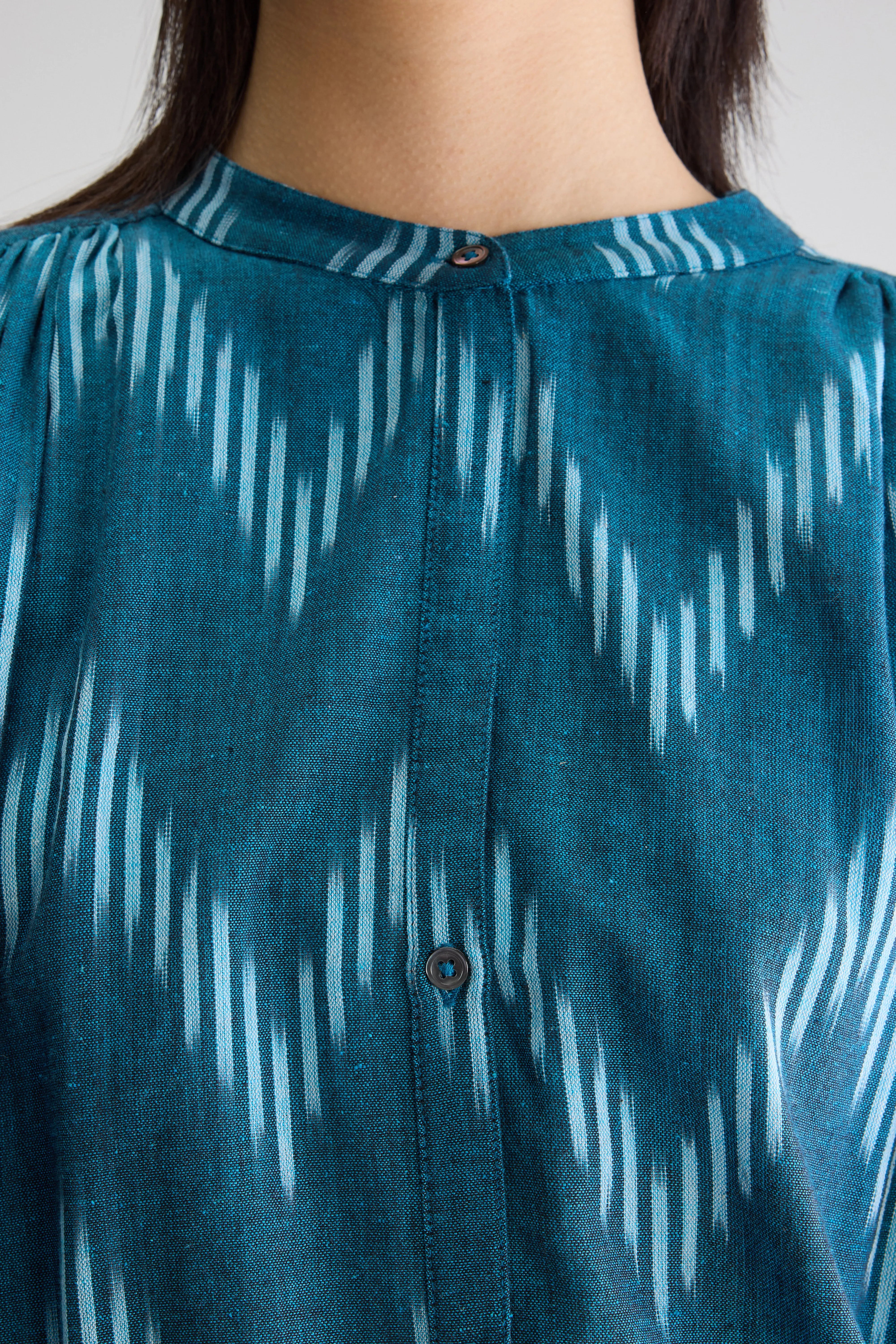 Blouse Courte Ink - Prussian Pour Femme | Bellerose